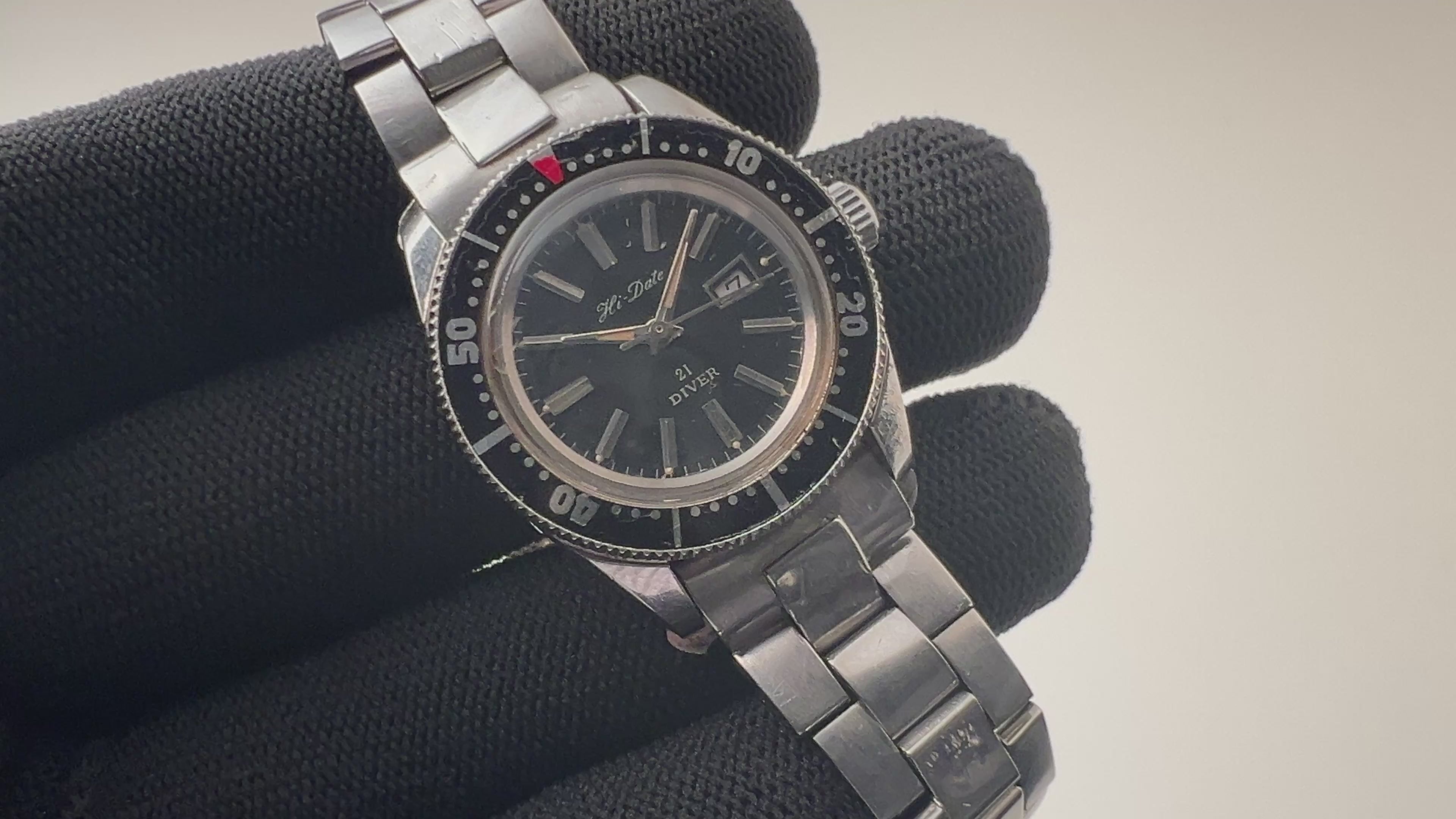 オリエントレディースダイバー オリエント ハイデイト 21ダイバー レディース 1960年代製 Ref.T9350