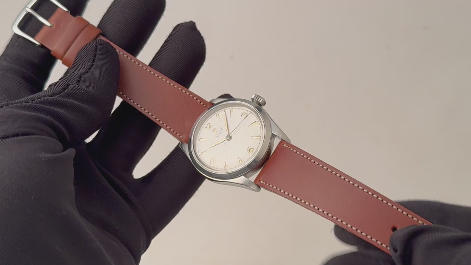 ロレックス オイスター 1953年製 Ref.6282 手巻き オリジナル彫