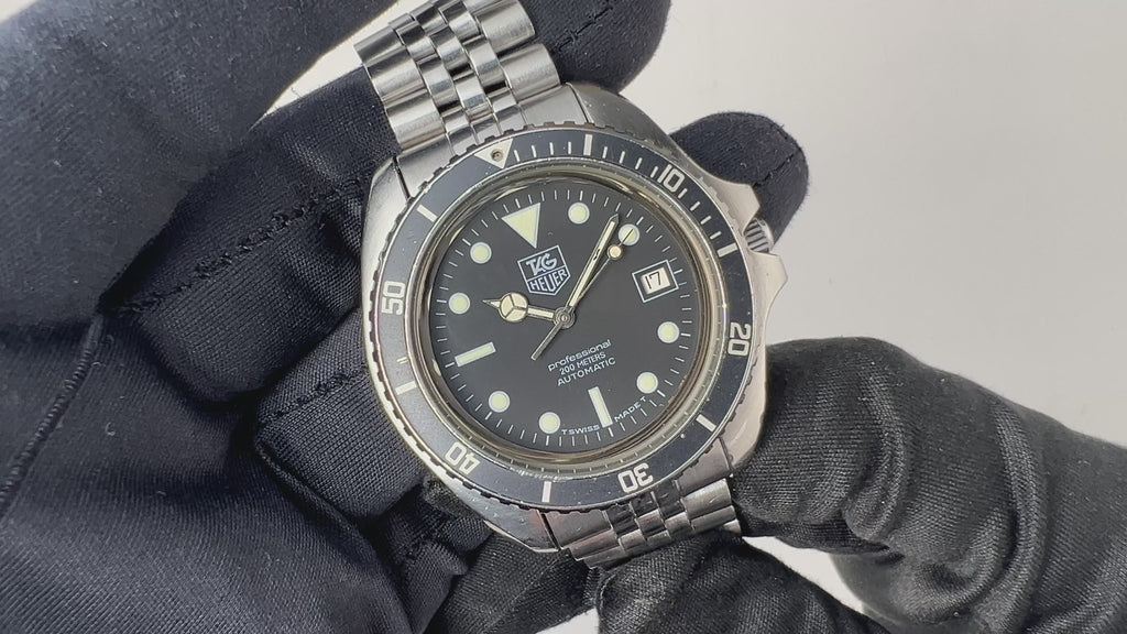 タグホイヤー プロフェッショナルダイバー200m 自動巻 1980年代