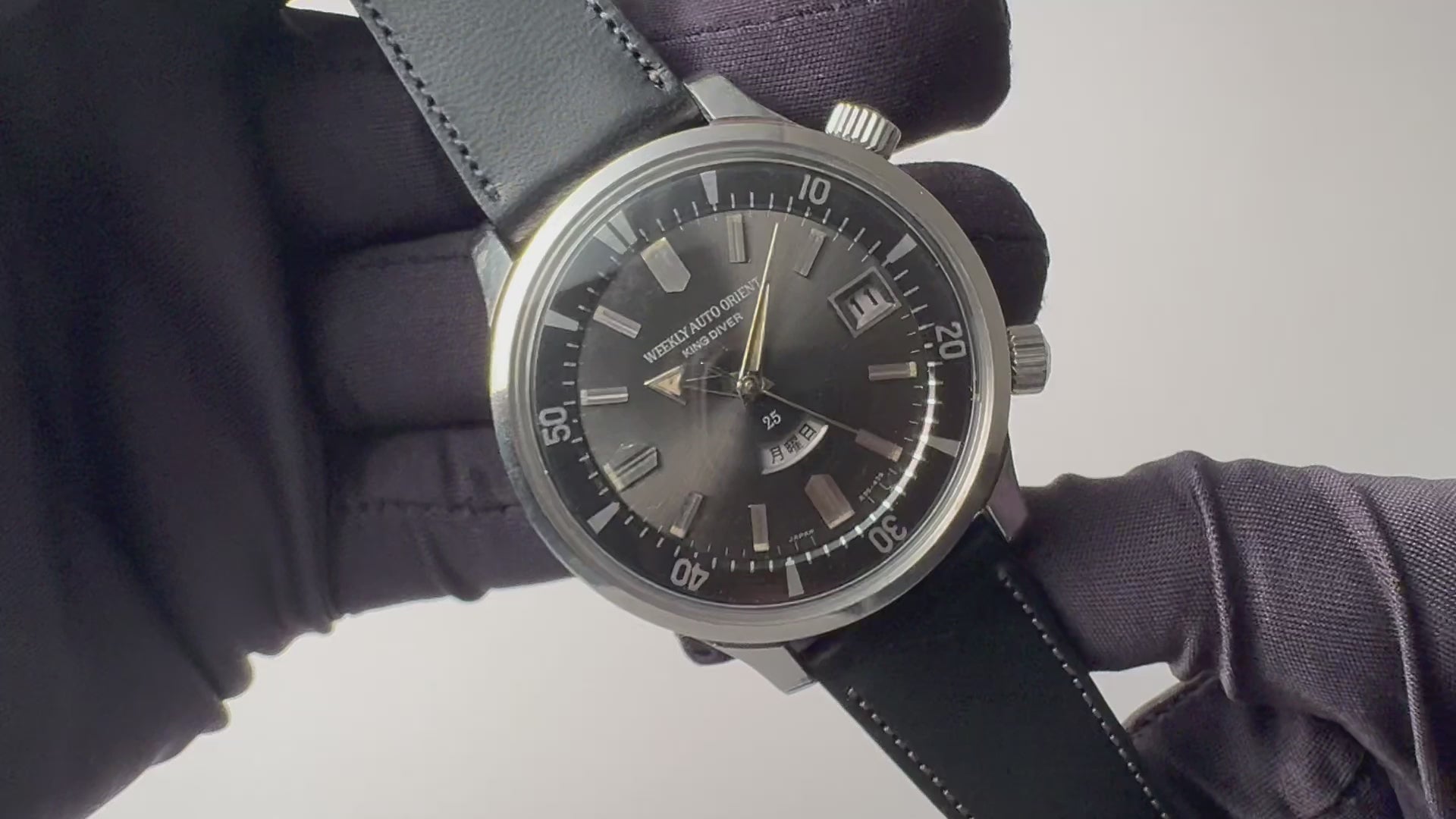 限定SALE無料1960sオリエントキングダイバーオートマチック23石腕時計（純正風防交換済）　U230 その他