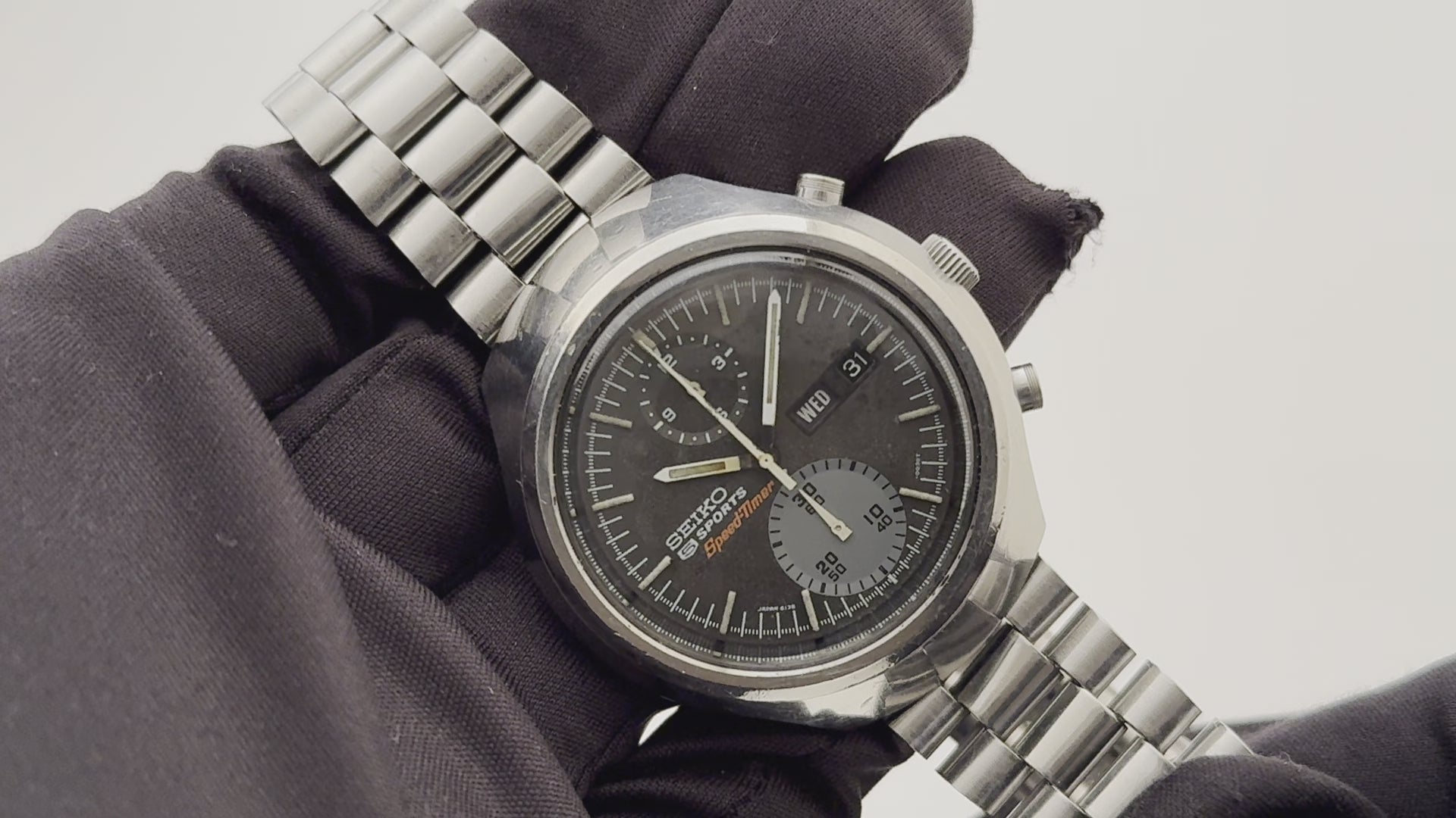1971年製 セイコー スピードタイマー 自動巻き 6138-0020 - 腕時計 ...