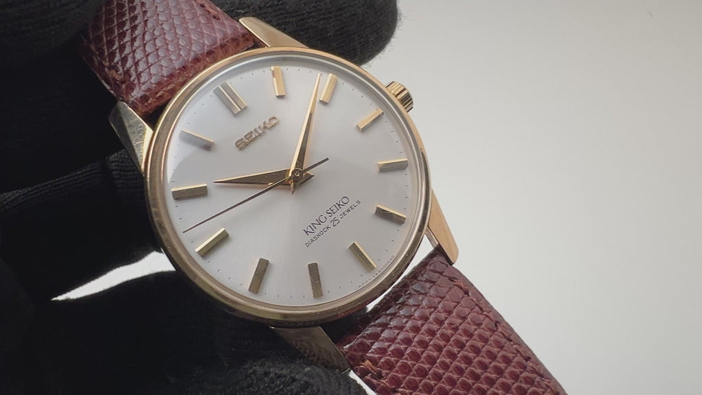 キングセイコー 1964年製 AGFケース Ref.442000 手巻き