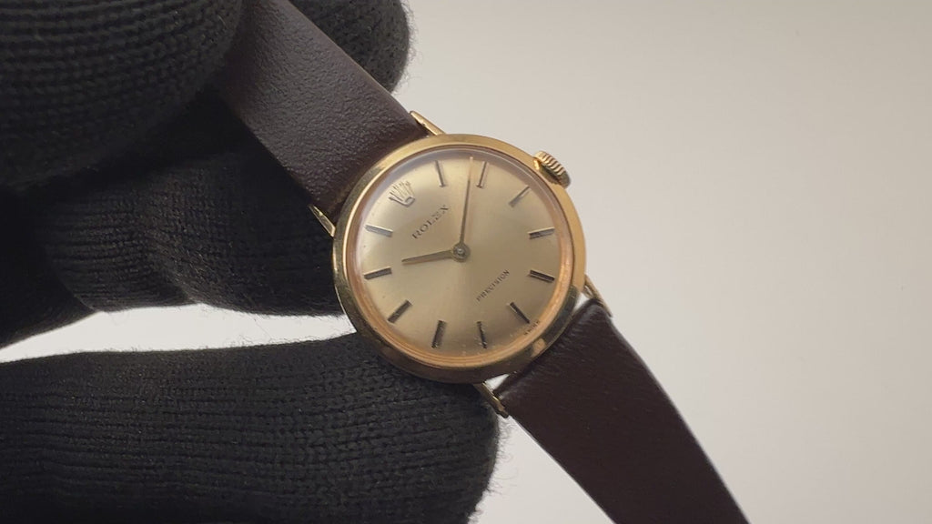 ロレックス レディースプレシジョン 1970年製 Ref.2191 18金