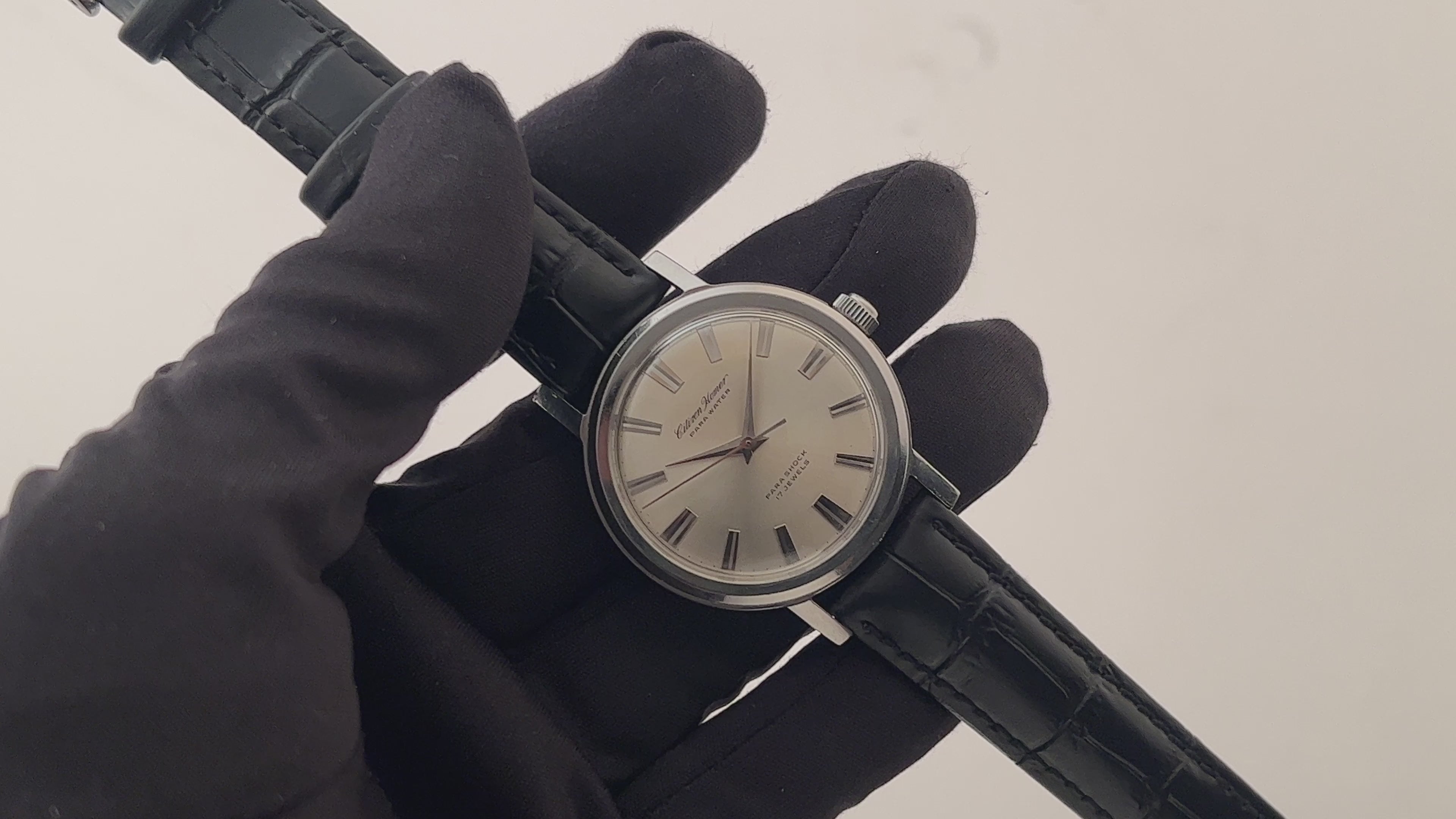 美品 60s CITIZEN 手巻き 17石 腕時計 ヴィンテージ アンティークnekoneko