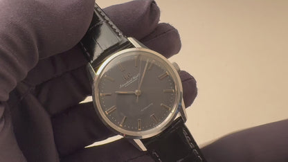 IWC ラウンドケース オートマチック 1969年製 Ref.R810AD グレーダイヤル 純正尾錠付き