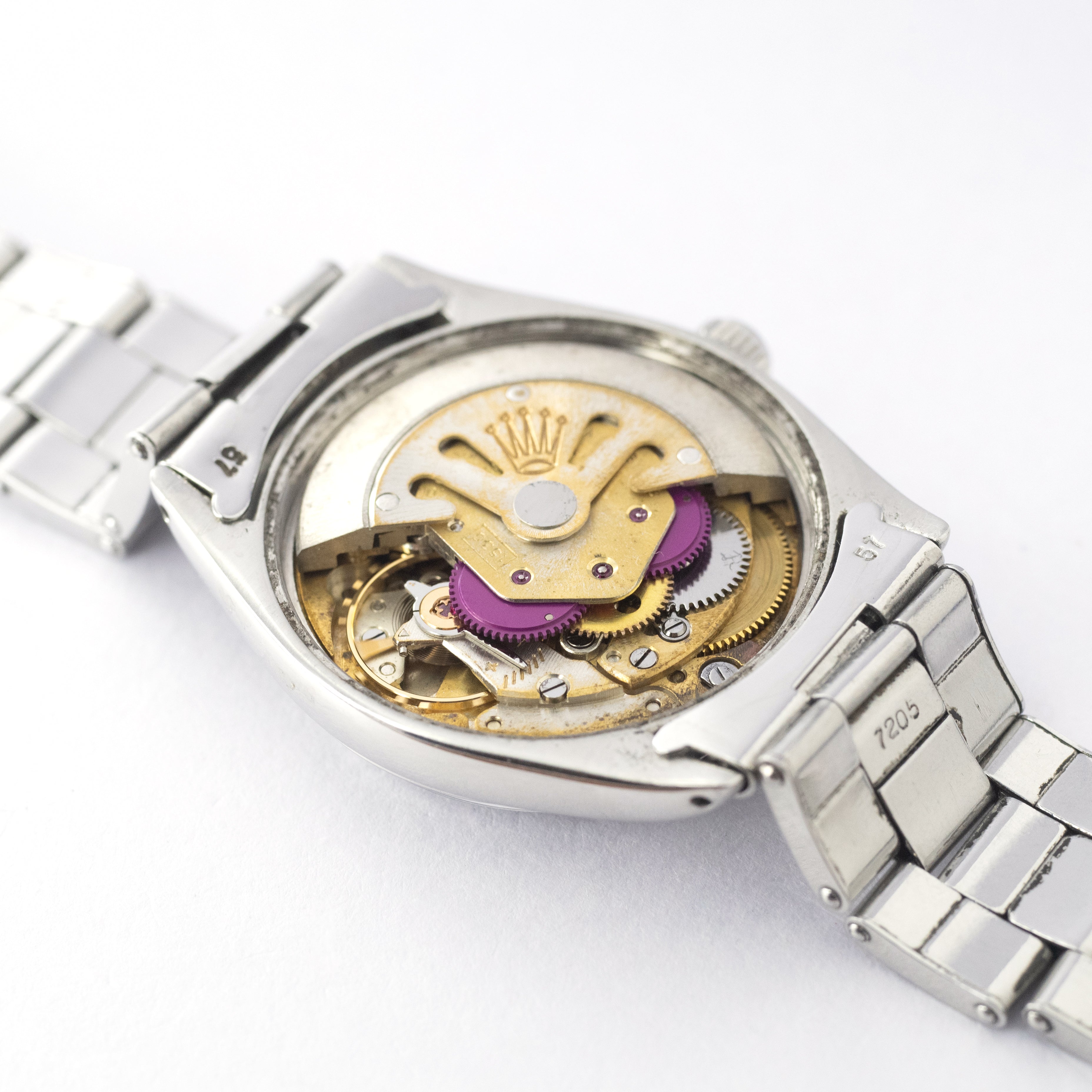 ロレックス エアキング ミラーダイヤル 1962年製 Ref.5500 剣針