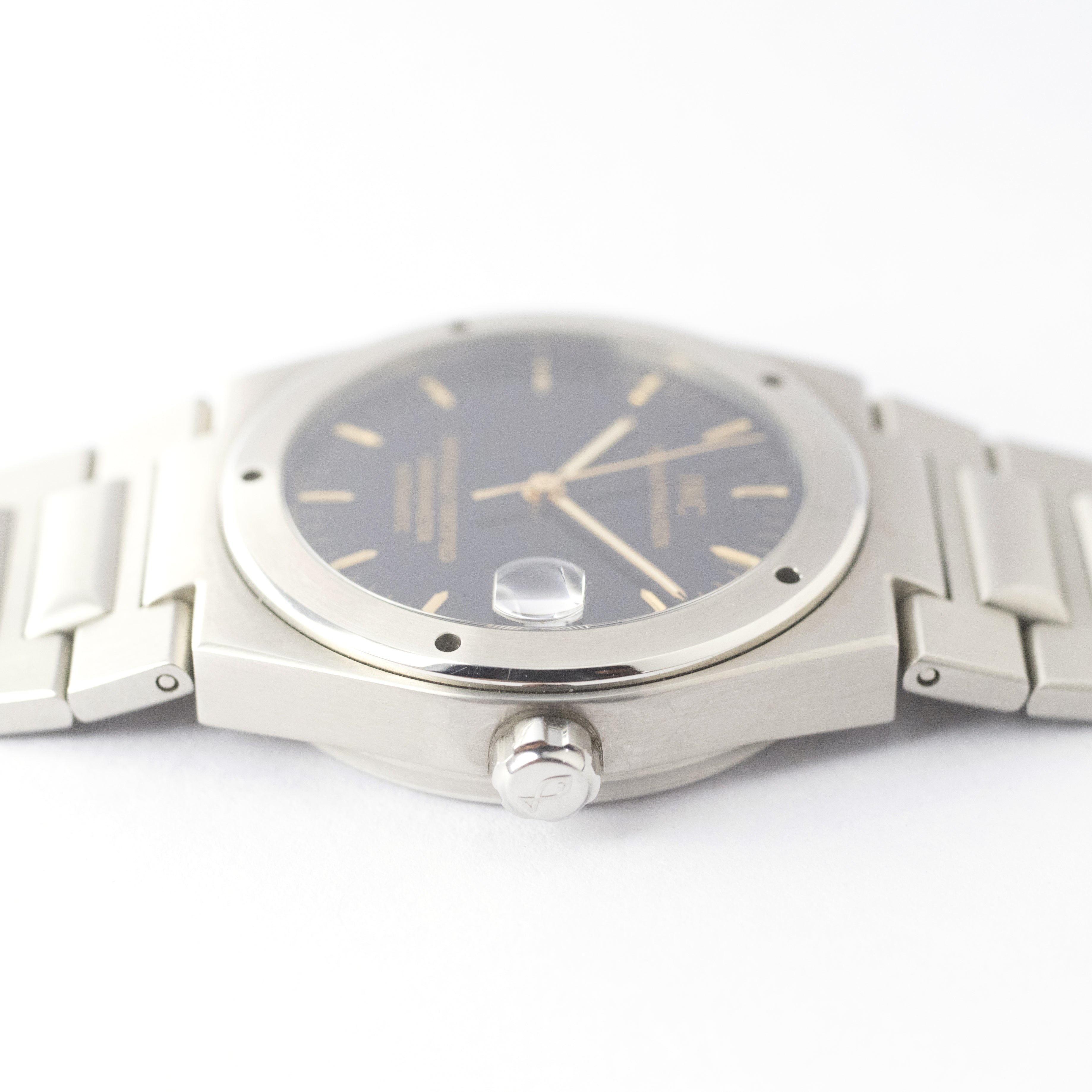 IWC インヂュニア 1995年製 ミントコンディション ブラックダイヤル Ref.3521