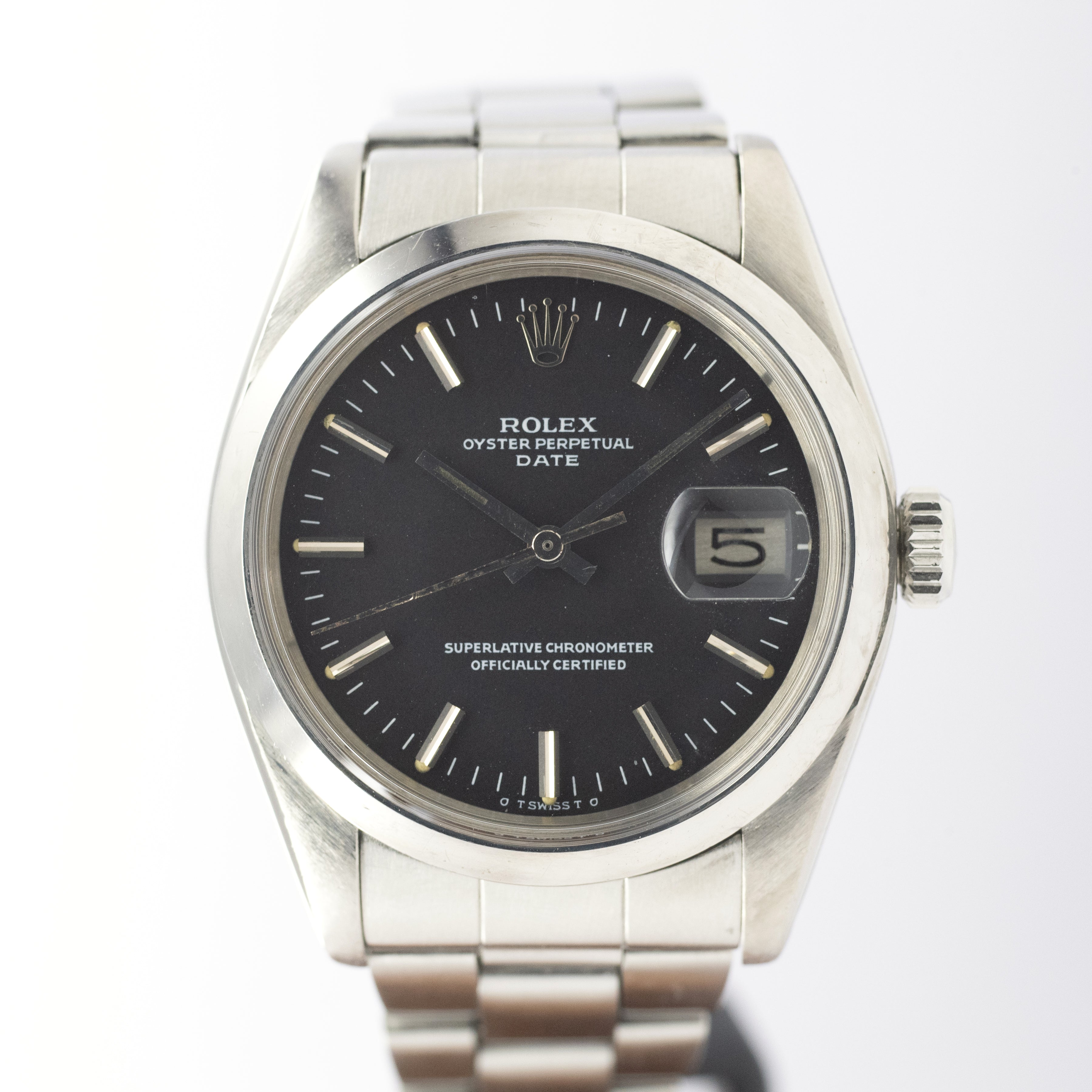 ロレックス 1978年製 Ref.1500 ブラックシグマダイヤル