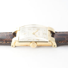 画像をギャラリービューアに読み込む, LECOULTRE 14KYG レクタンギュラー 1940年代製 Cal.438 VXN
