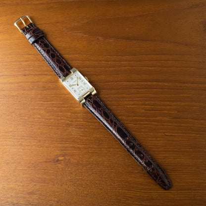 LECOULTRE 14KYG レクタンギュラー 1940年代製 Cal.438 VXN