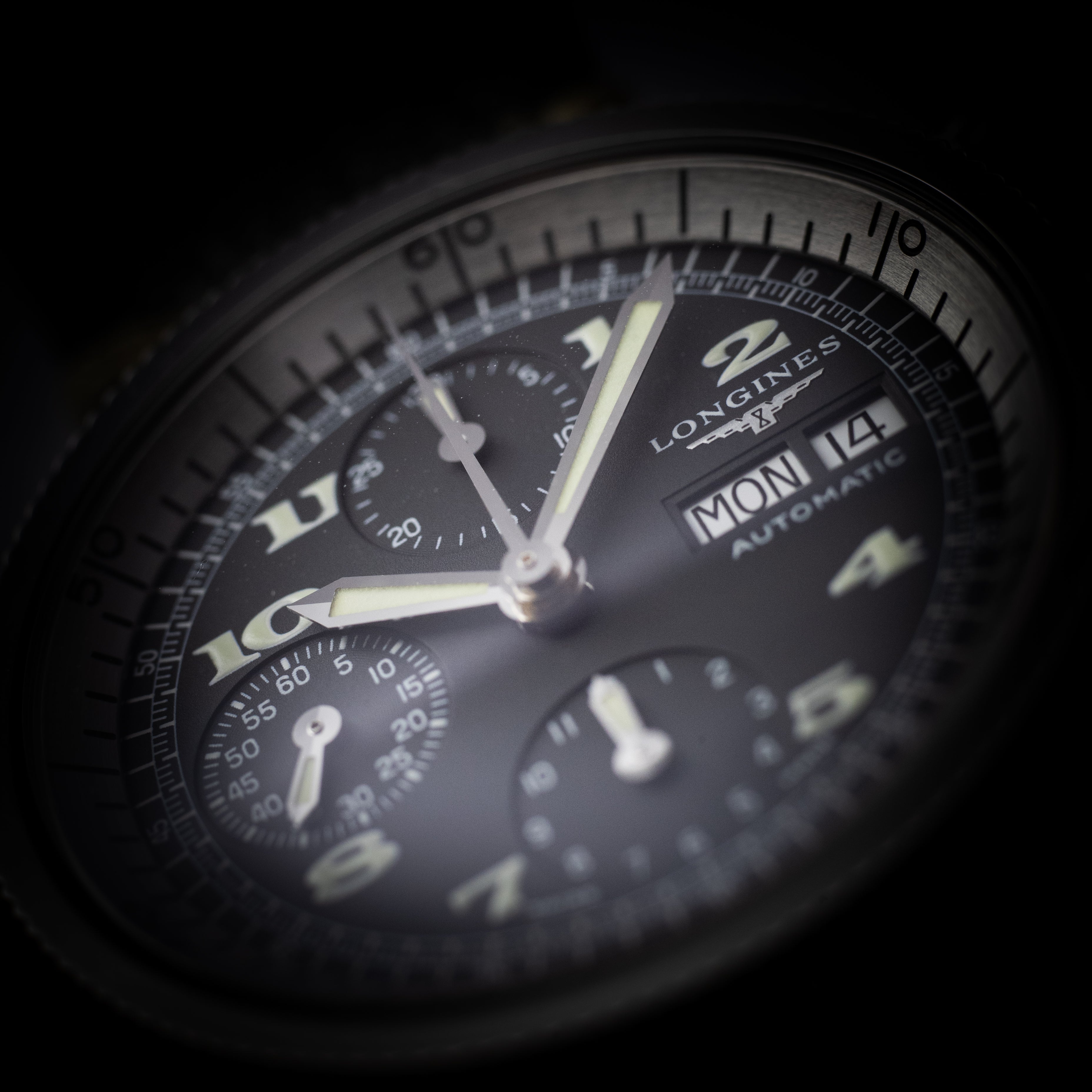 LONGINES Ｗeems 復刻限定モデル 1990年代製 Cal.7750 LONGINES Weems 復刻限定モデル 1990年代製 Cal.7750