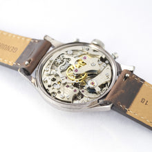 画像をギャラリービューアに読み込む, HEUER 2レジスタークロノグラフ 1950年代製 バルジュー92
