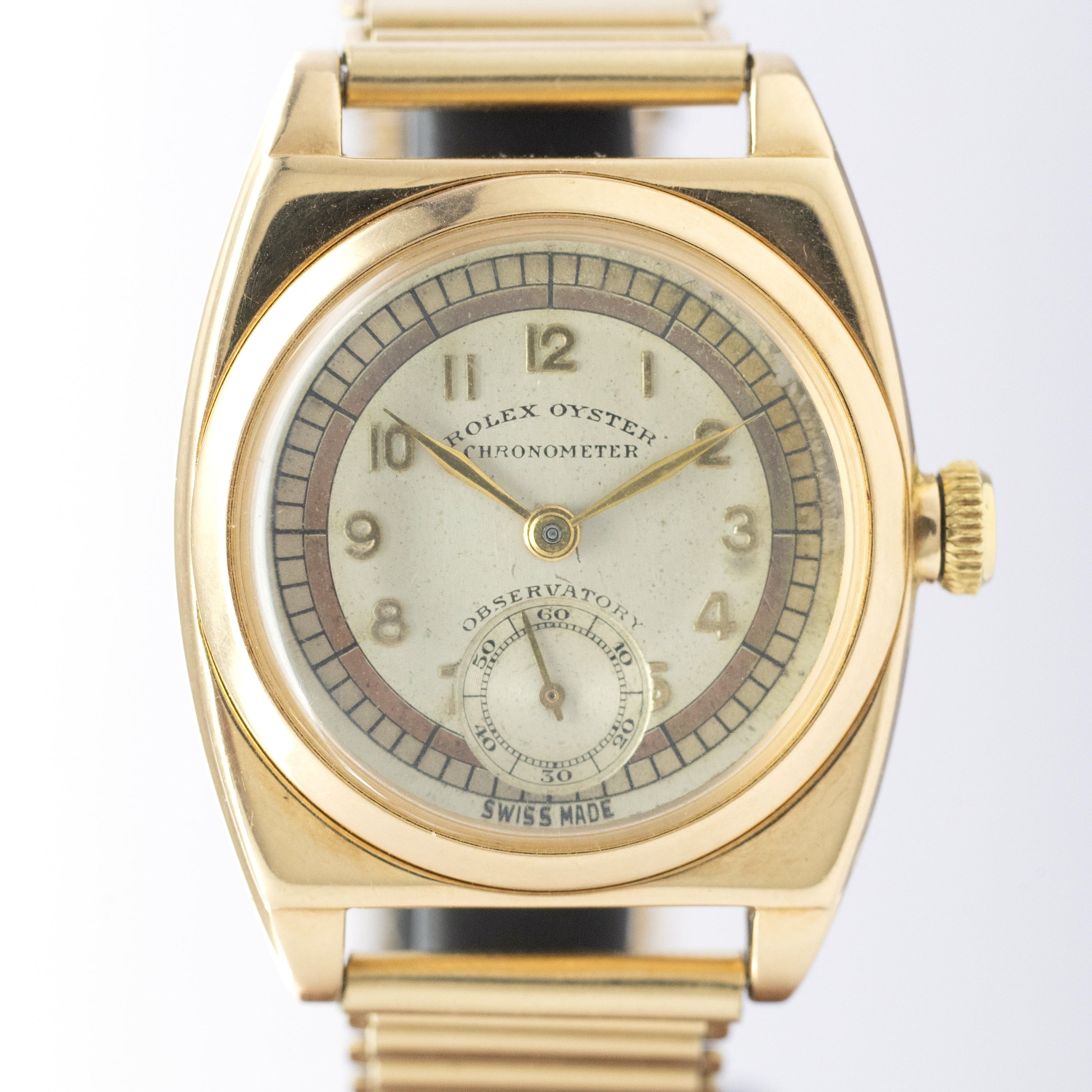 ROLEX VICEROY 14KYG Ref.3116 1934年製 CHRONOMETER BONKLIP