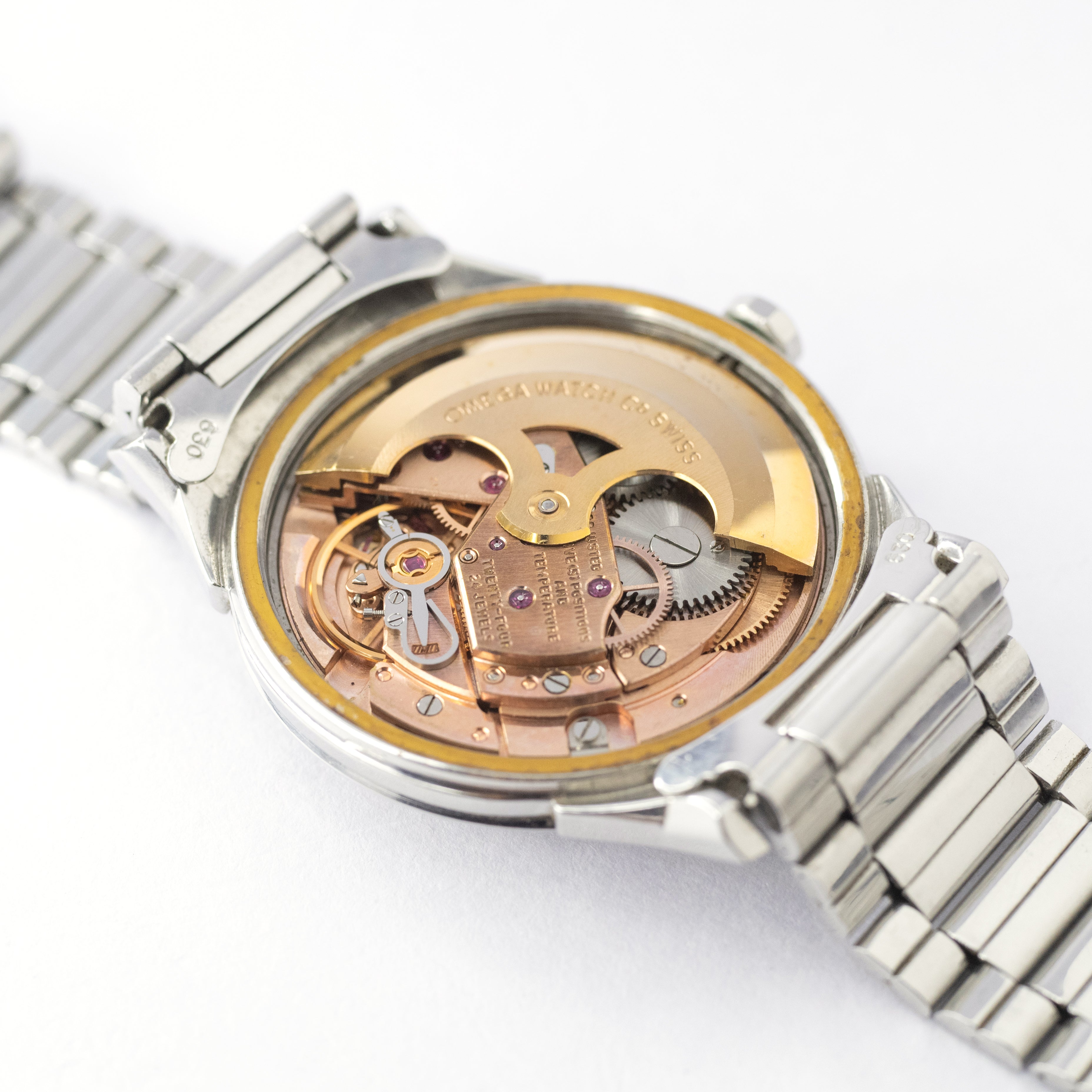 OMEGA 1960年代 キャタピラブレスレット 腕時計 オメガ 約16.5 