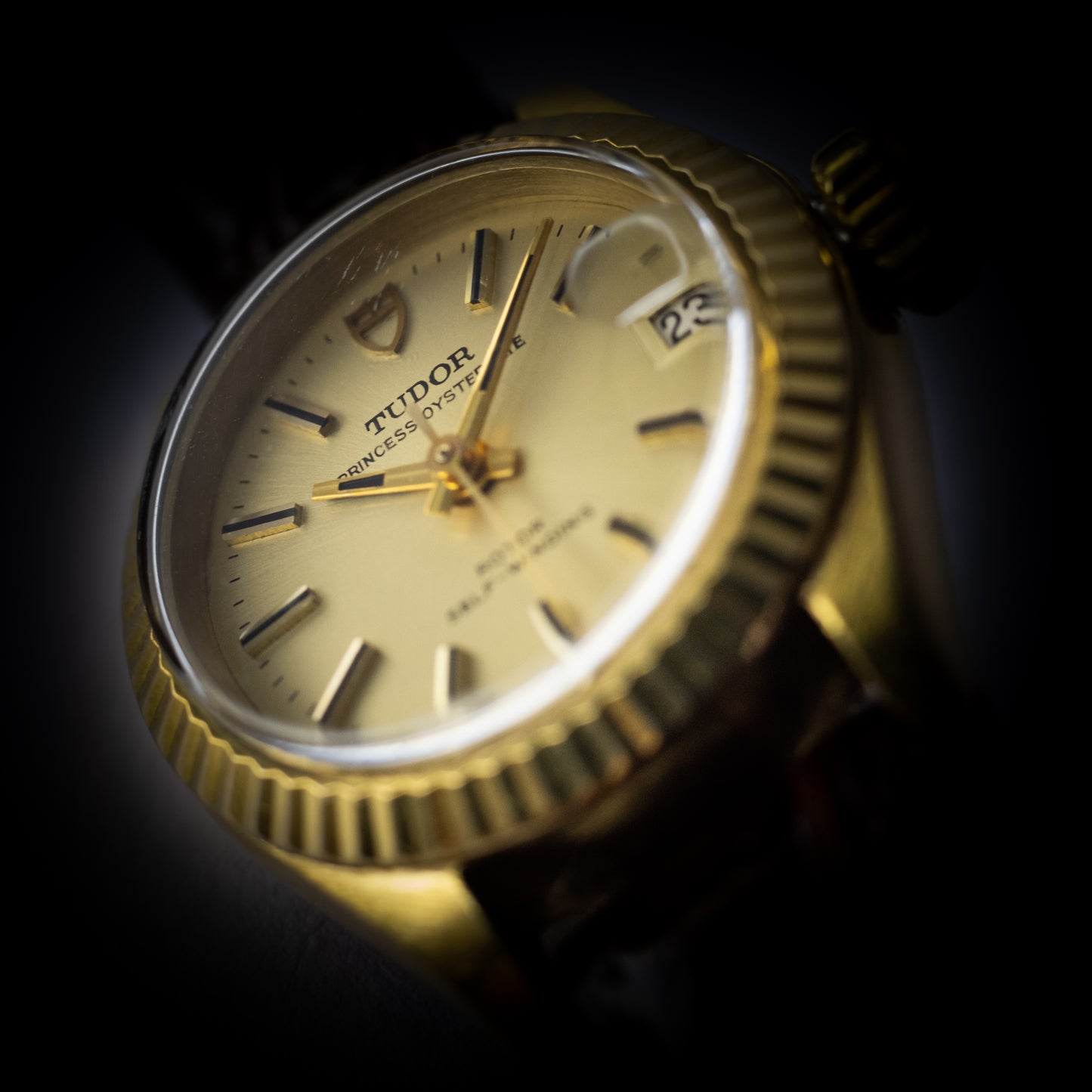 TUDOR プリンセス オイスターデイト 18KYG 1971年製 レディース