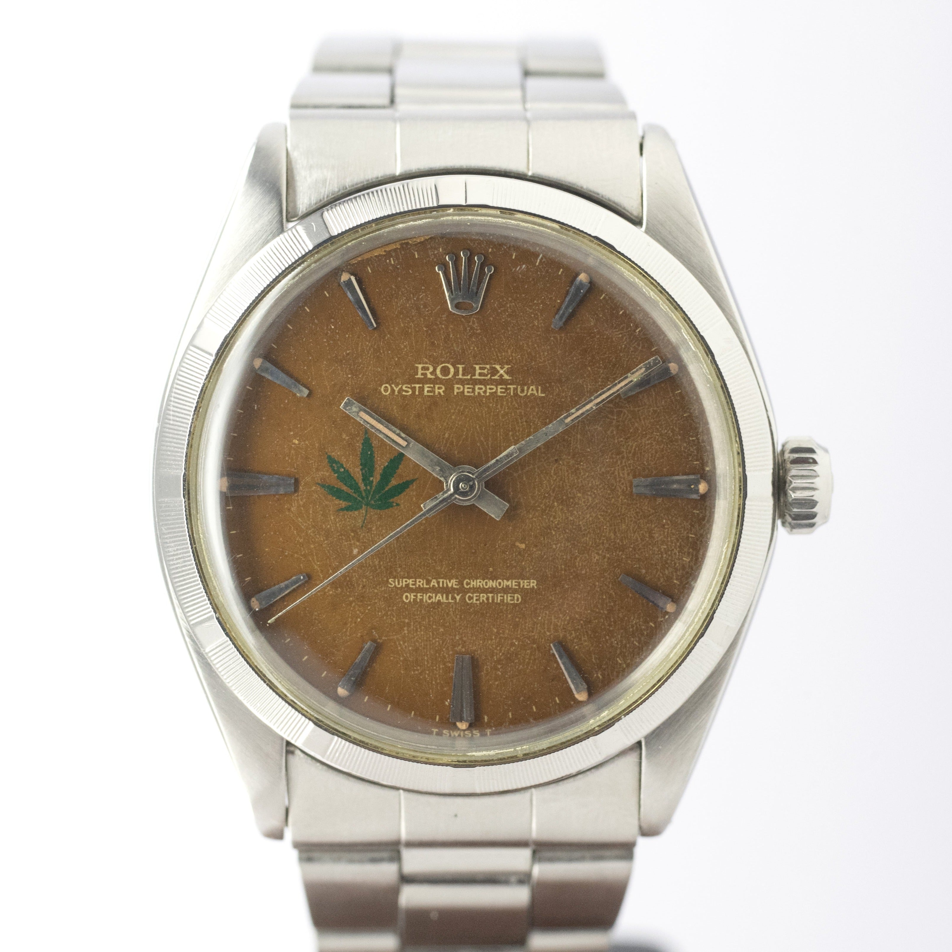 ROLEX 1965年製 Ref.1003トロピカルダイヤル エンジンターンドベゼル