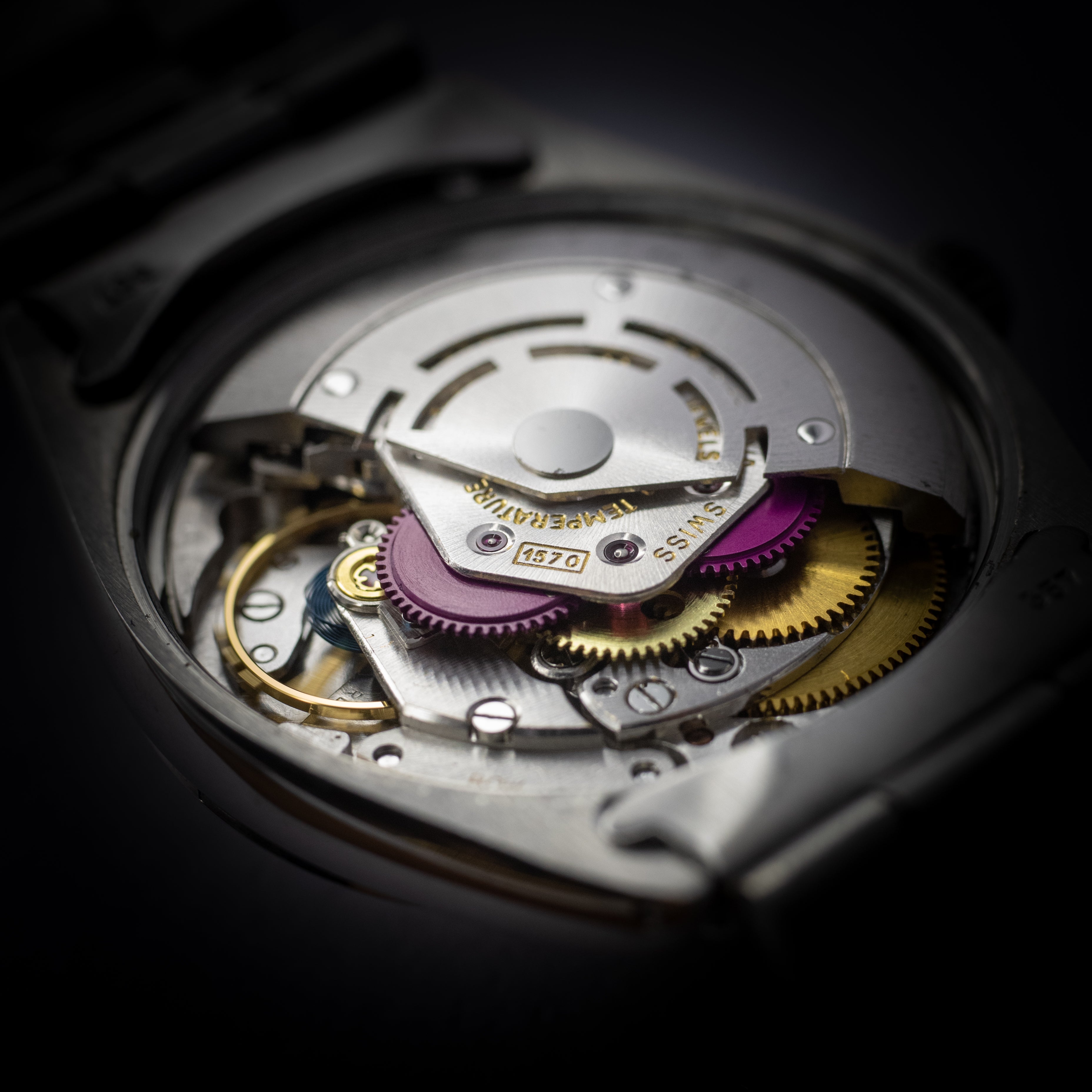 ROLEX 1965年製 Ref.1003トロピカルダイヤル エンジンターンドベゼル