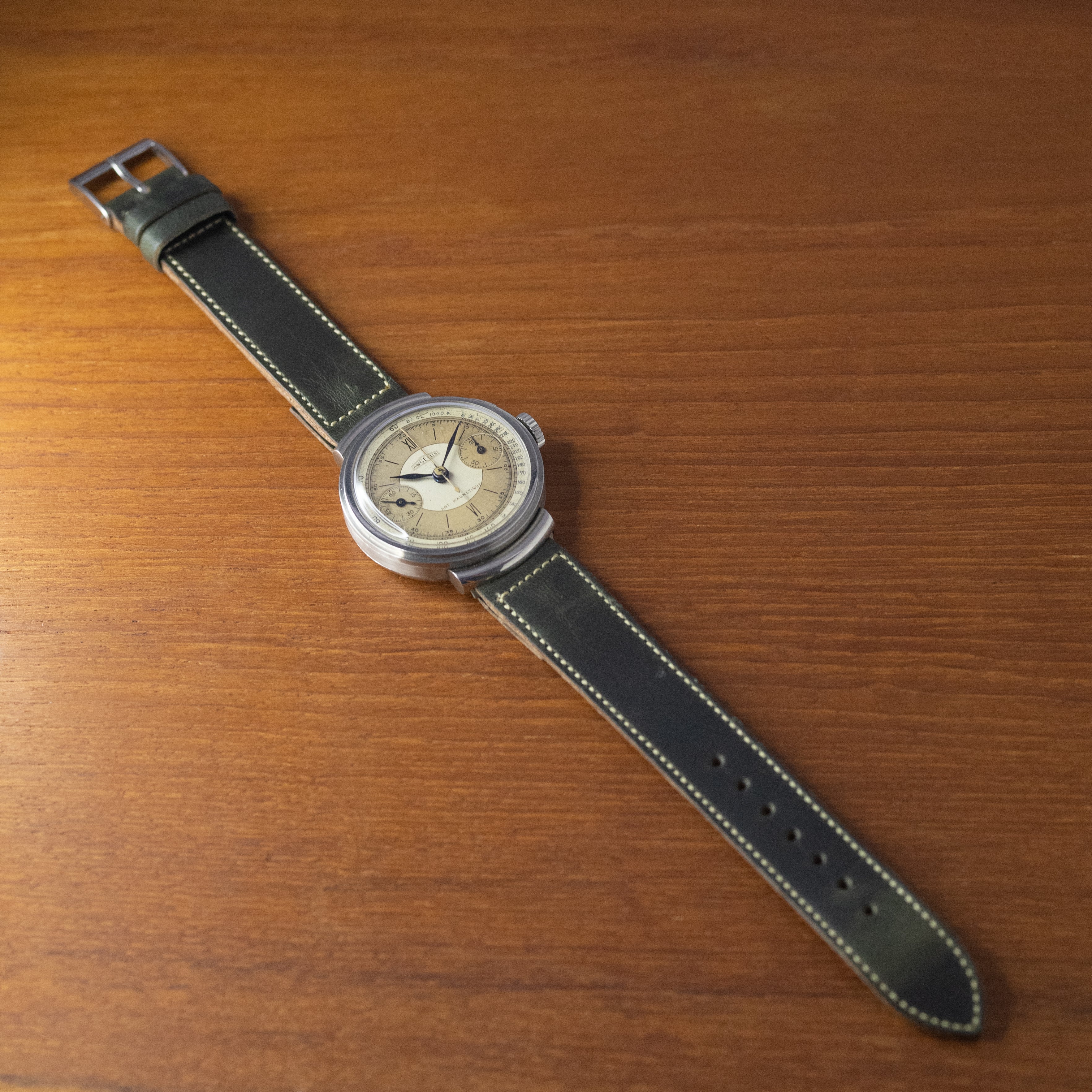 アンジェラス Cal.210 2レジスタークロノグラフ 1930年代製