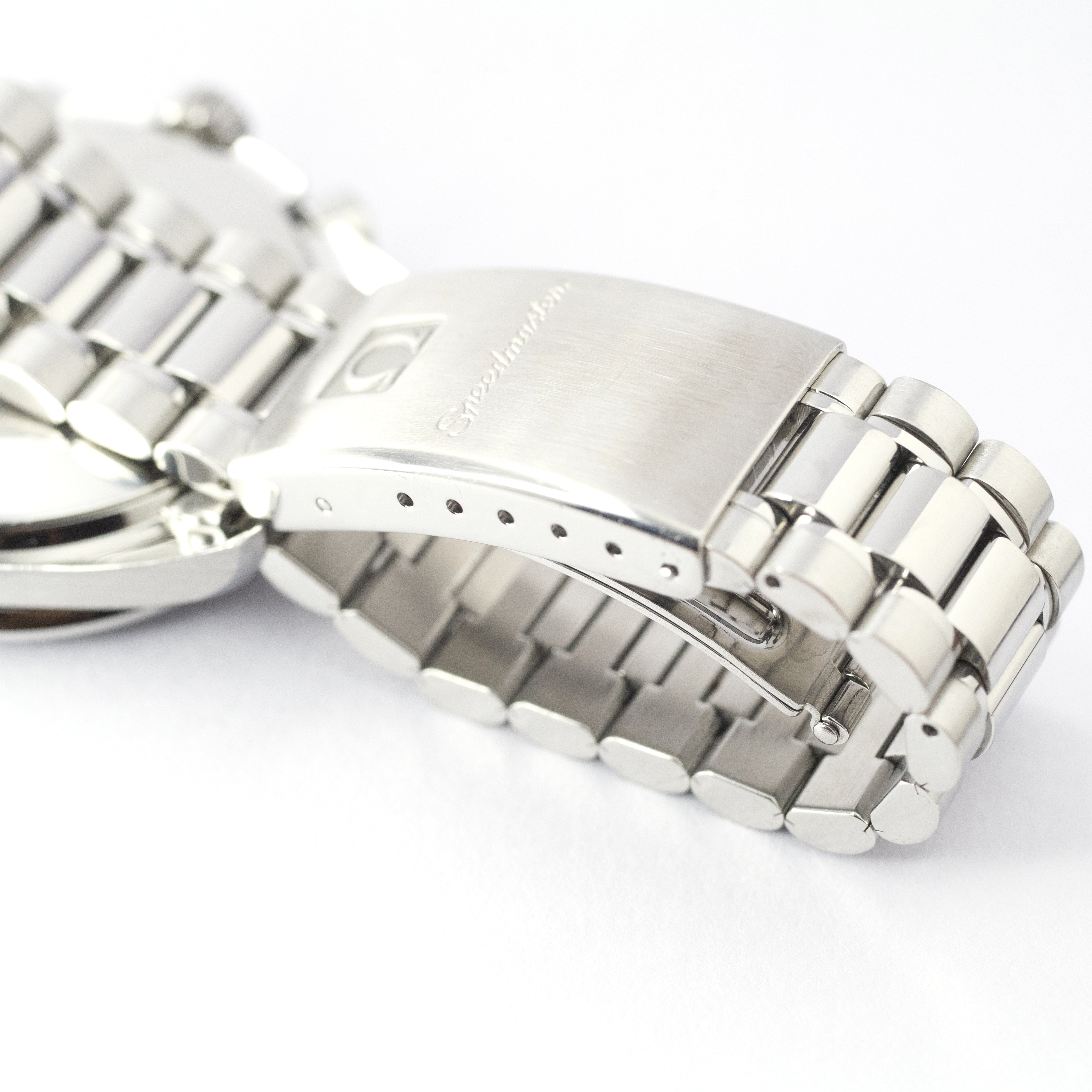 OMEGA Speedmaster 青 シューマッハ　cart用タイヤケース オメガ スピードマスター レーシング 2002年製 Ref.3529.50