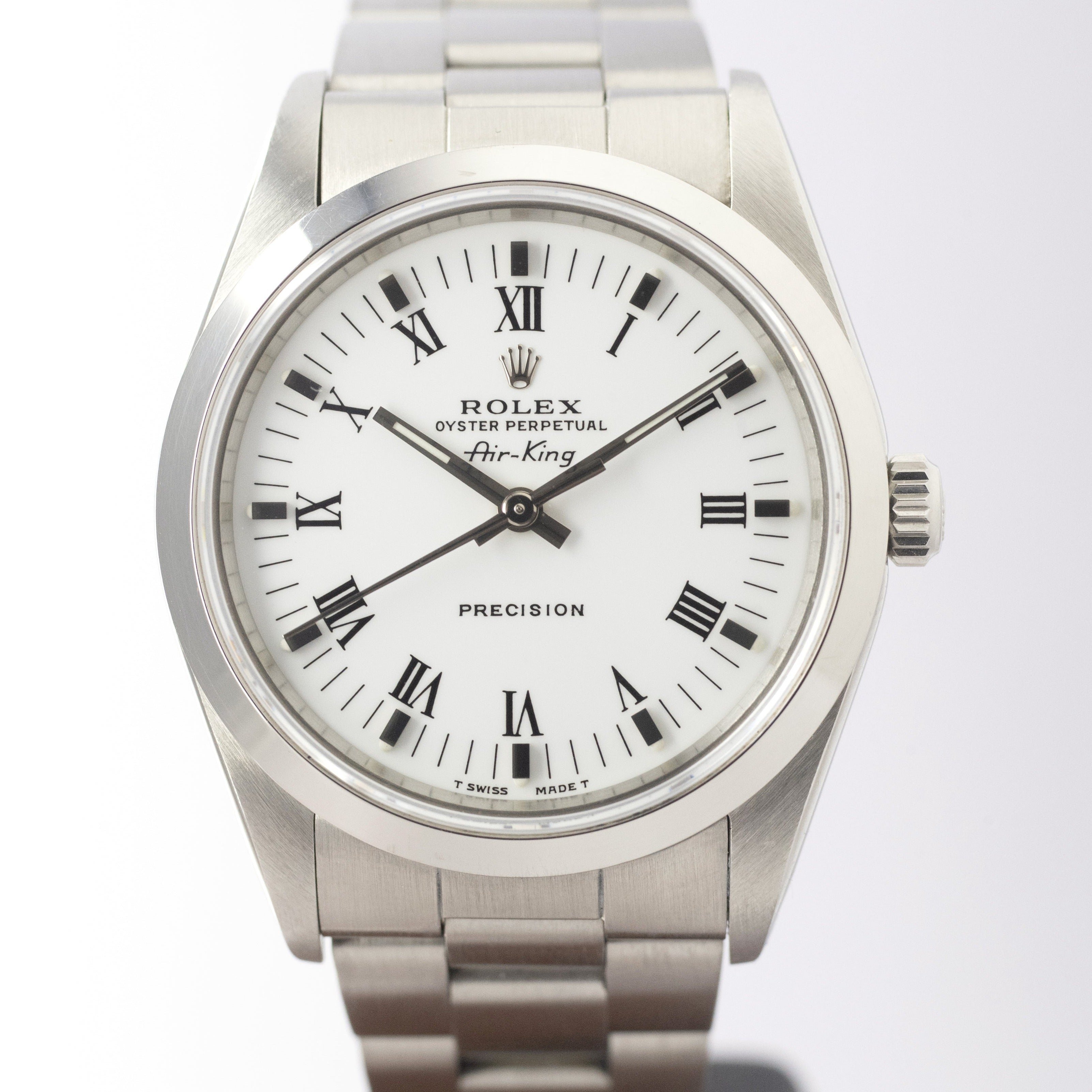 ロレックス エアキング14000 E番1990年 完品 良品 - 時計