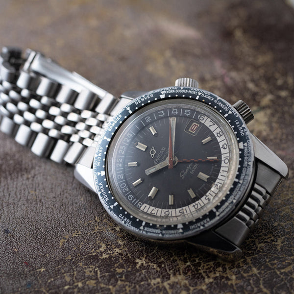 Vintage ENICAR “Sherpa 100” Men's 38mm Automatic Watch 25j