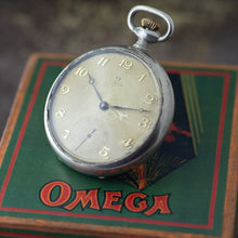 画像をギャラリービューアに読み込む, オメガ懐中時計 1920年代
