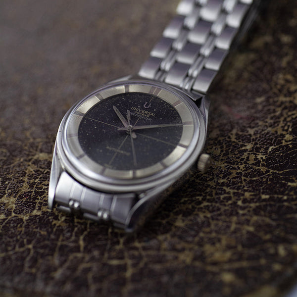 ゲイフレアー 71年製 UG ユニバーサルジュネーブ 純正 SSブレス 18mm ゲイフレアー 71年製 UG ユニバーサルジュネーブ 純正 SSブレス