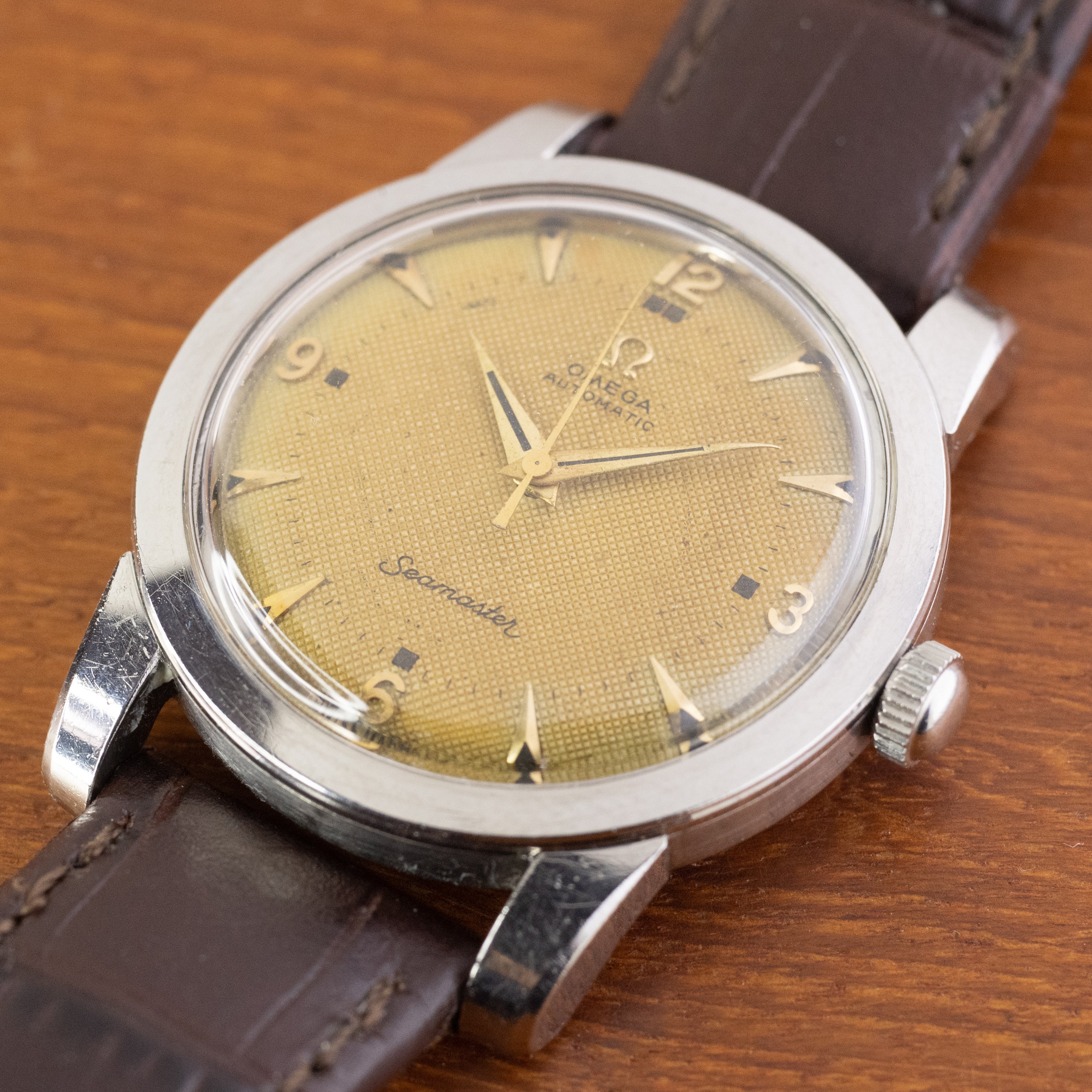 オメガ OMEGA ハーフローター 1947年頃 50s 自動巻き 14KGF - 時計