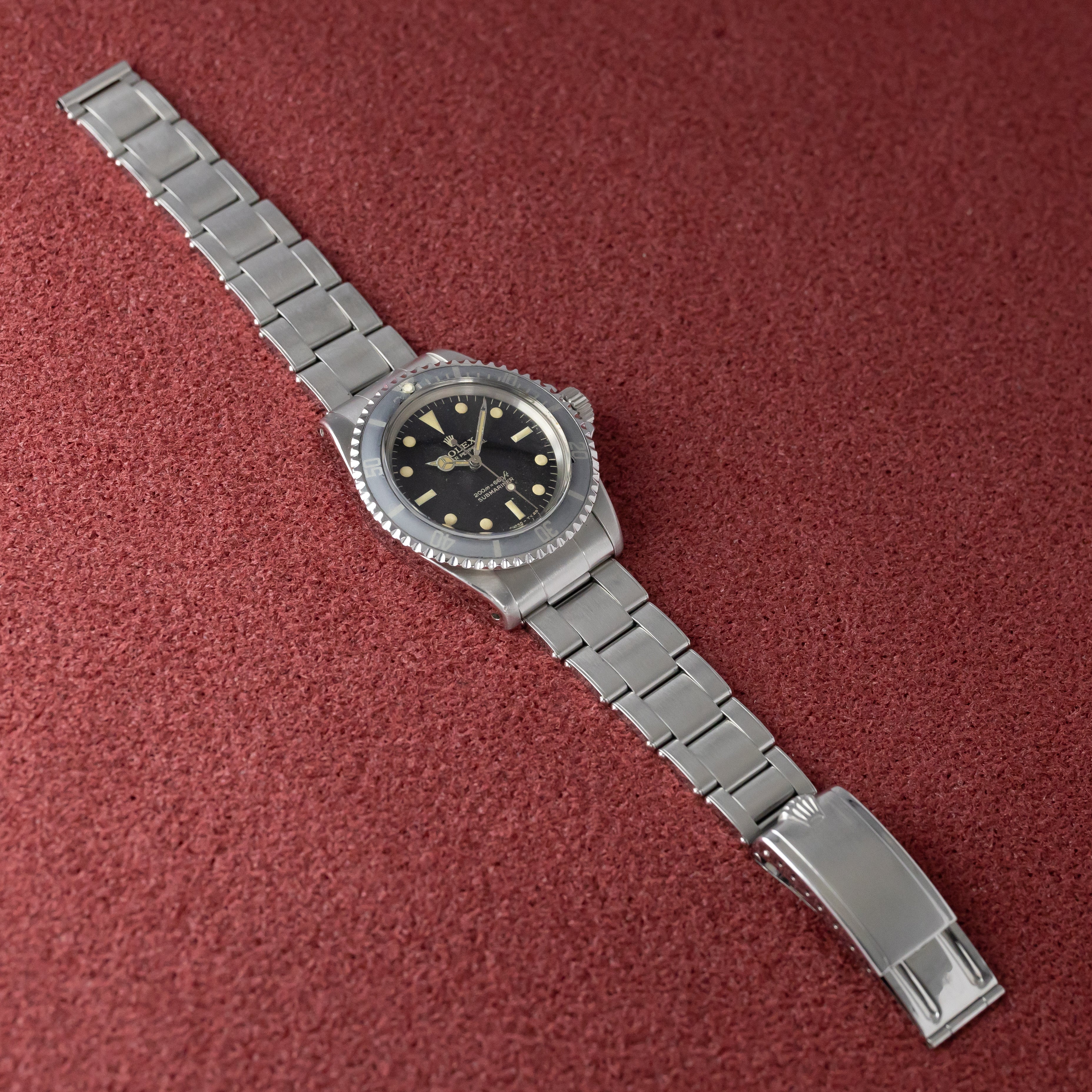 ロレックスサブマリーナ 1966年製 Ref.5513 ミラーダイヤル
