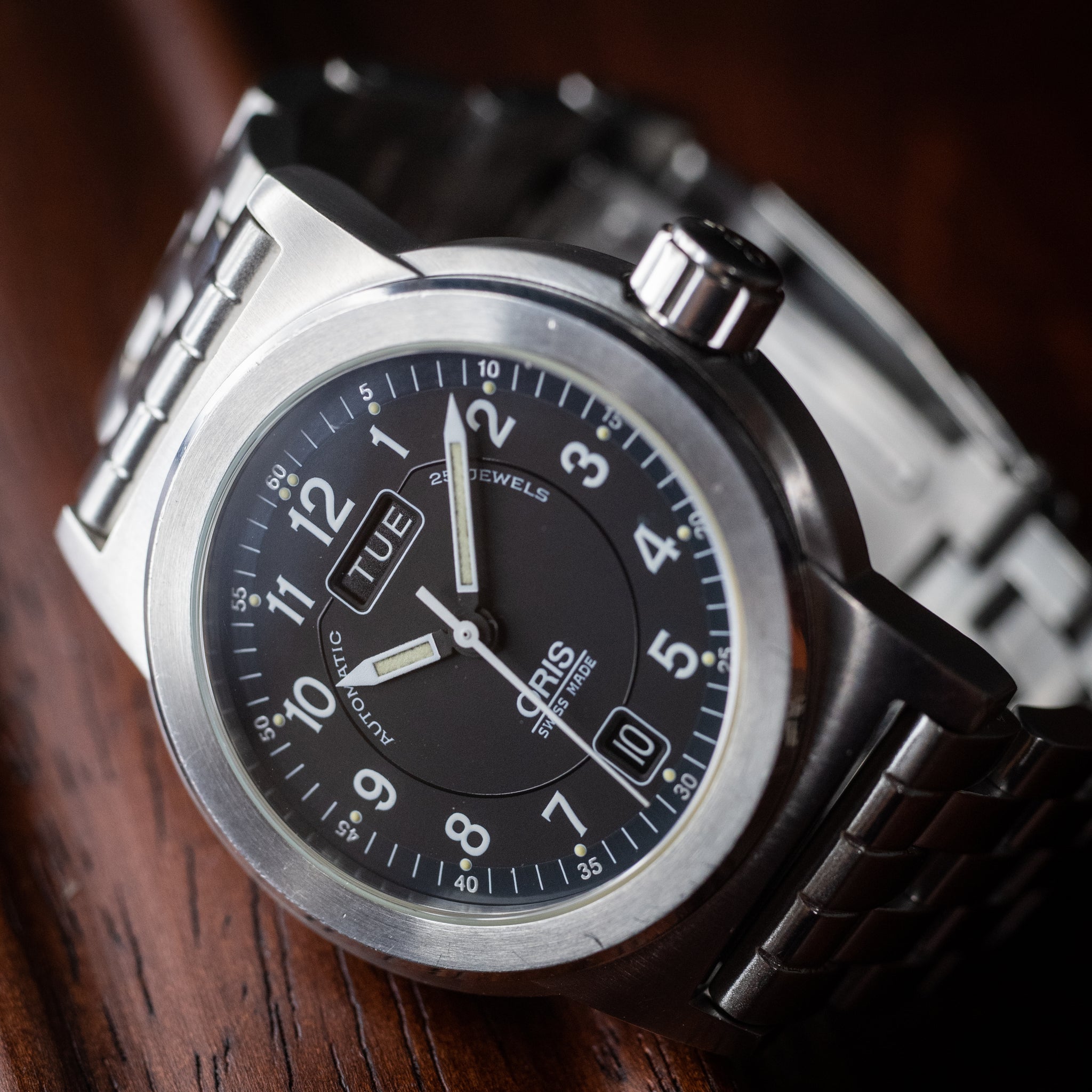 値下げ】ORIS オリス BC3 デイデイト 7500 裏スケルトン - 腕時計 ...