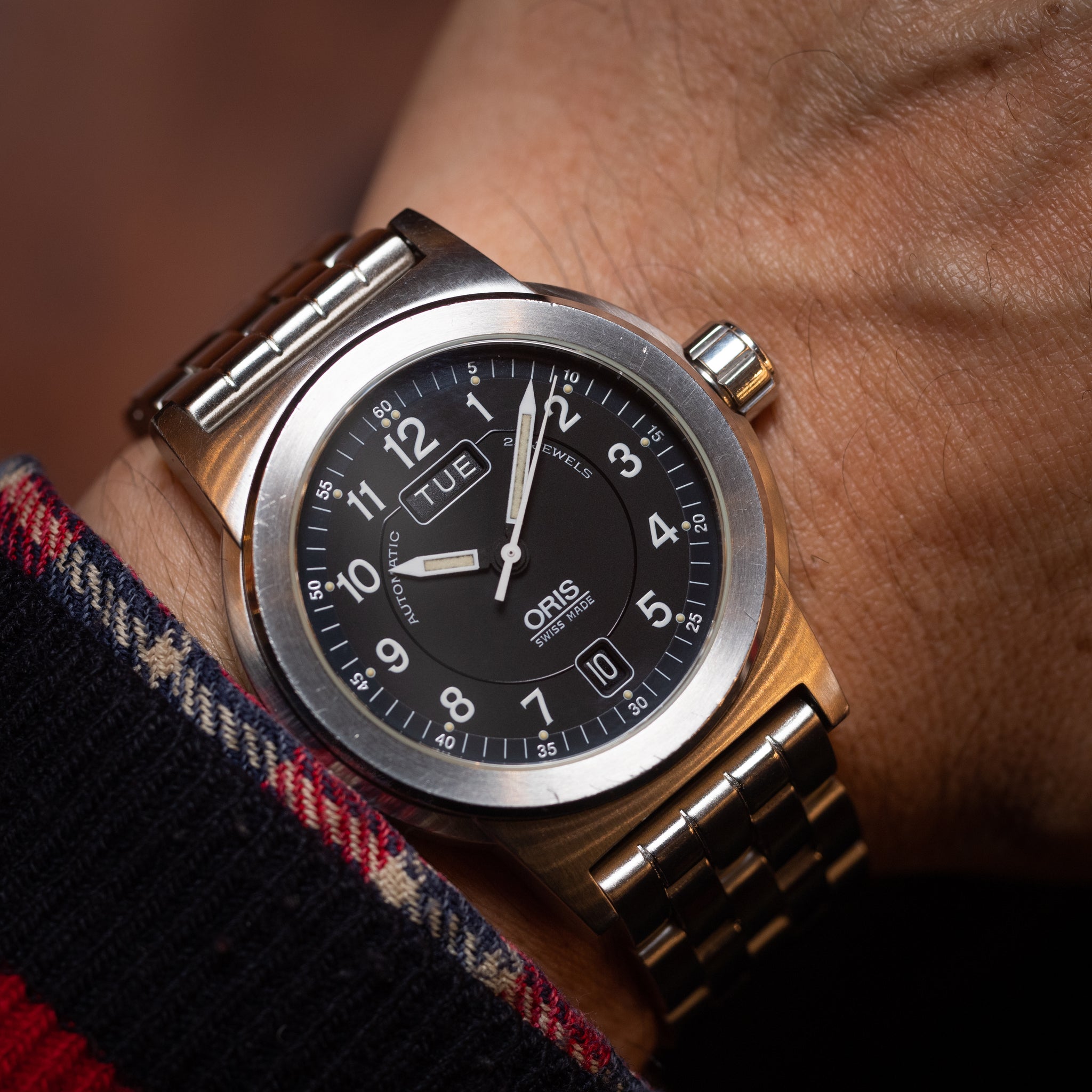 値下げ】ORIS オリス BC3 デイデイト 7500 裏スケルトン - 腕時計 ...