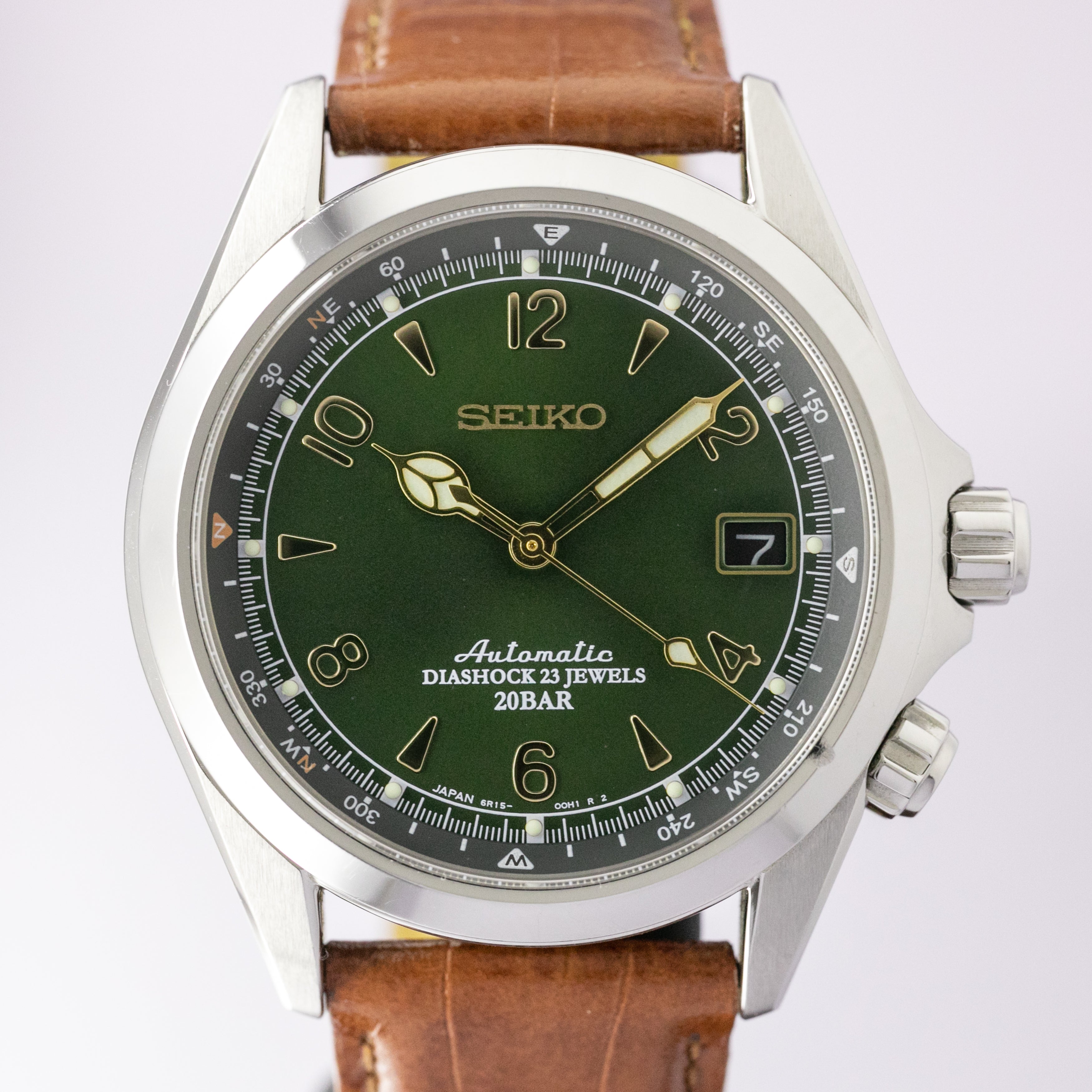 SEIKO セイコー アルピニスト 6R15-00E1 メンズ 自動巻き腕時計 ...