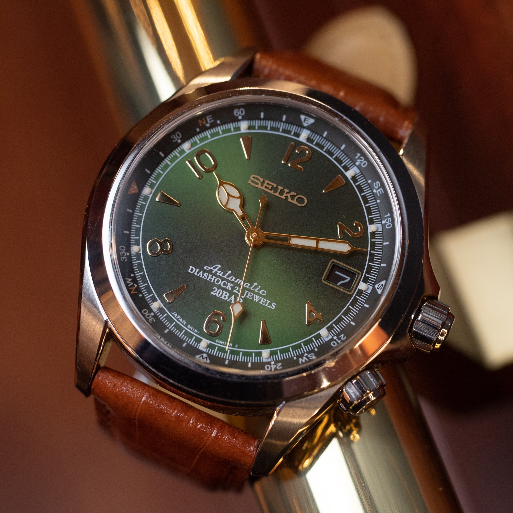 2019年10月です最終値下げ　セイコー　アルピニスト　sarb017 自動巻き　腕時計