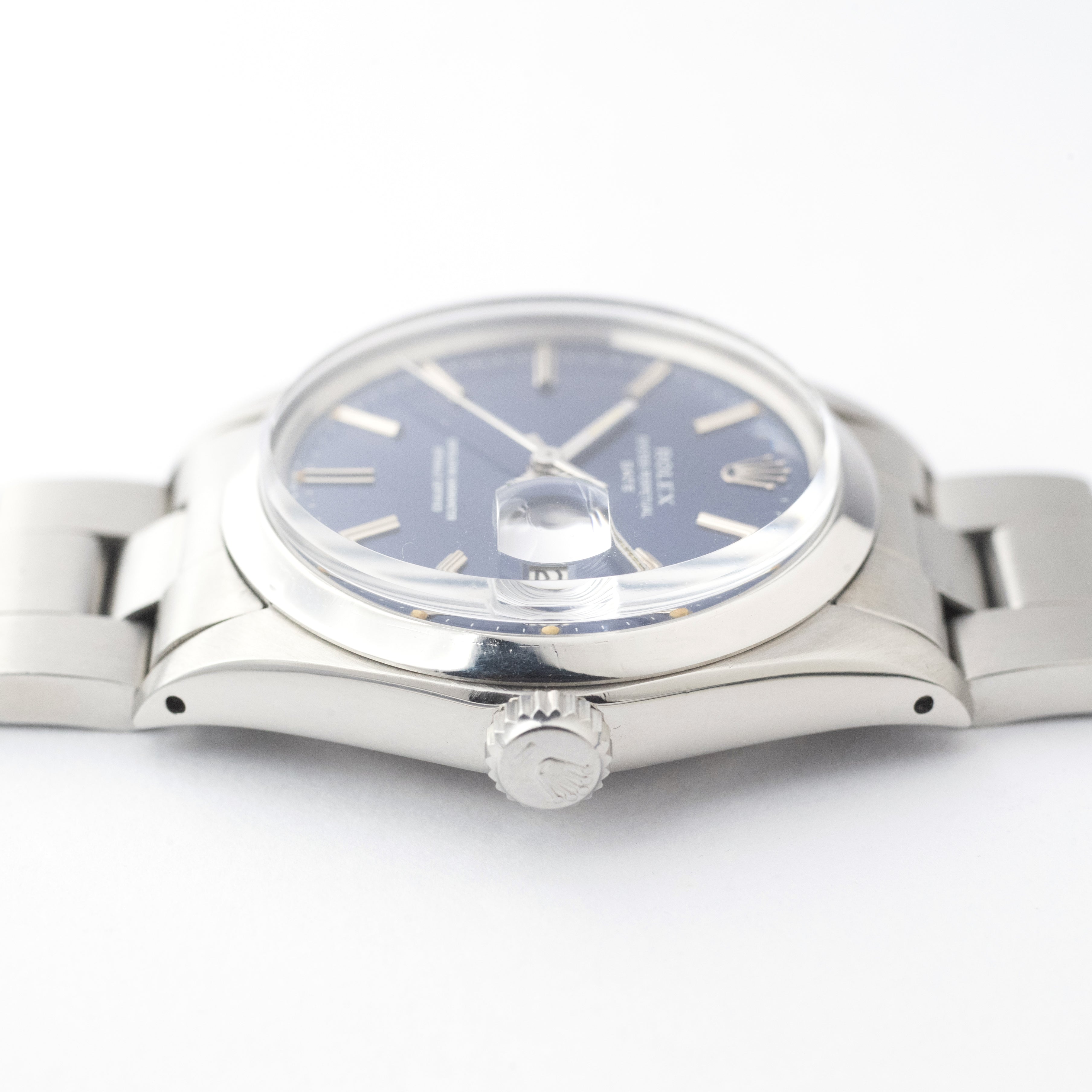 ロレックス 1974年製 Ref.1500 希少ブルーダイヤル オイスター