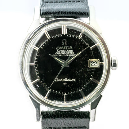 オメガ コンステレーション 1966年製 12角 ブラックミラーダイヤル