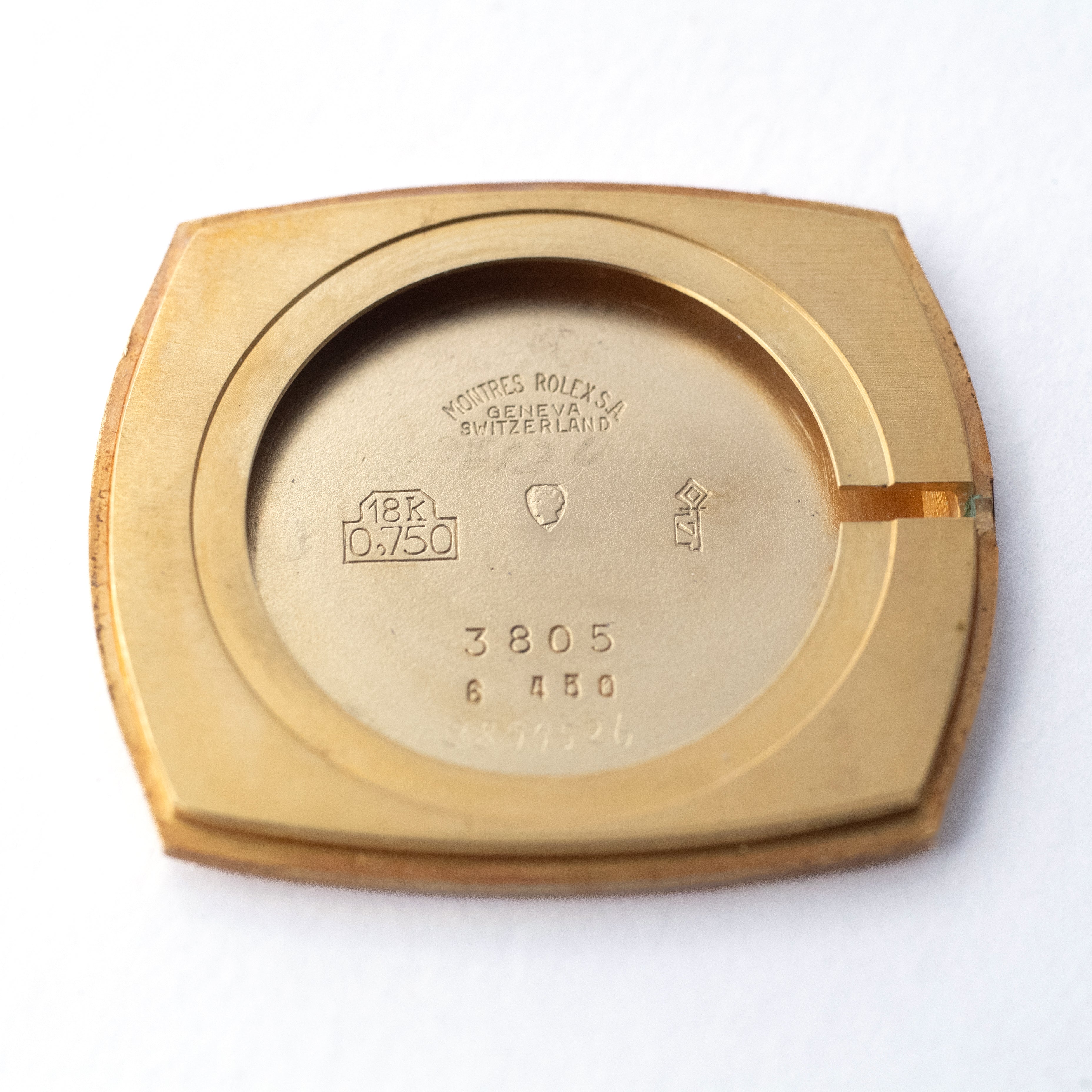 ロレックス チェリーニ 1973年製 18KYG Ref.3805 ギャラ付き