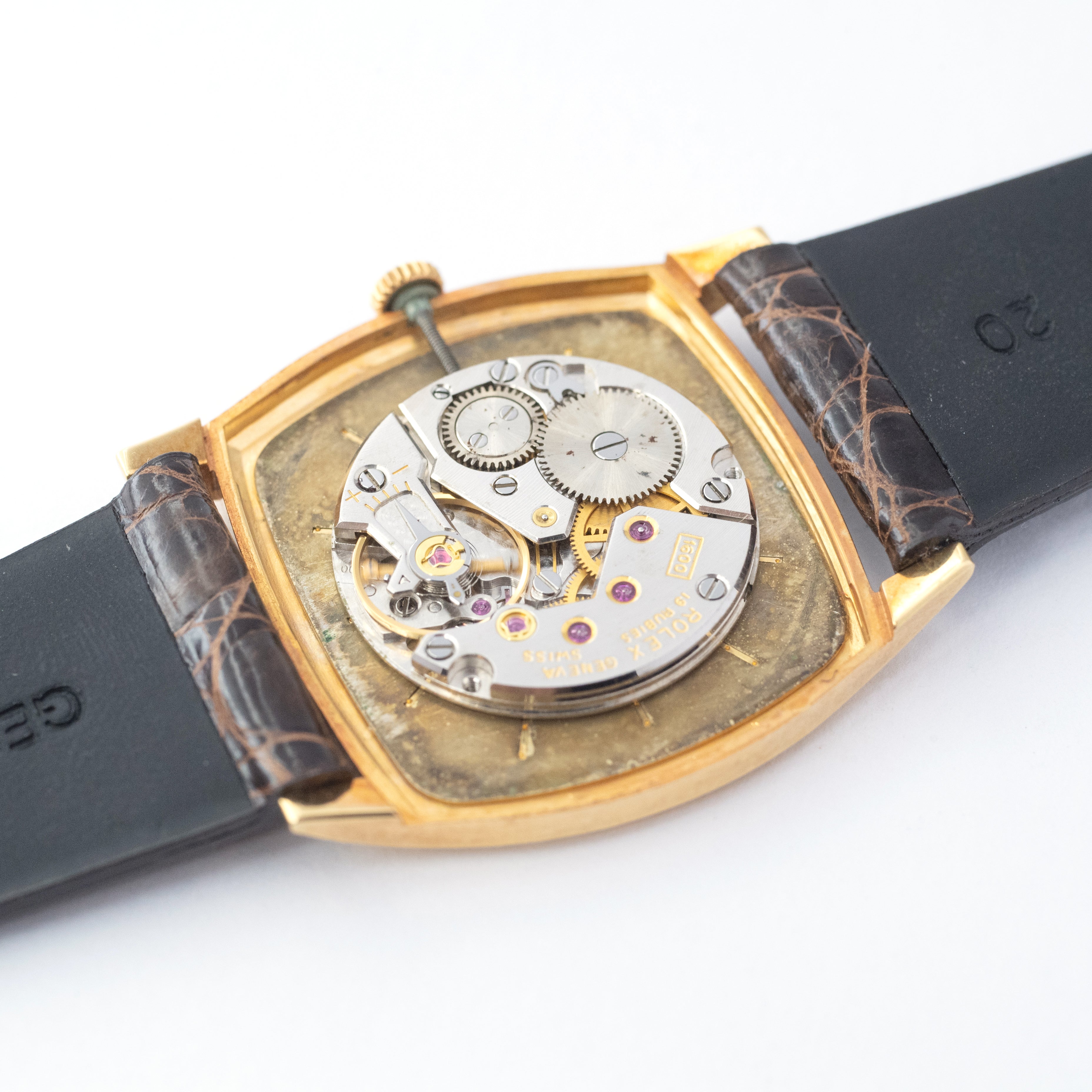ロレックス チェリーニ 1973年製 18KYG Ref.3805 ギャラ付き