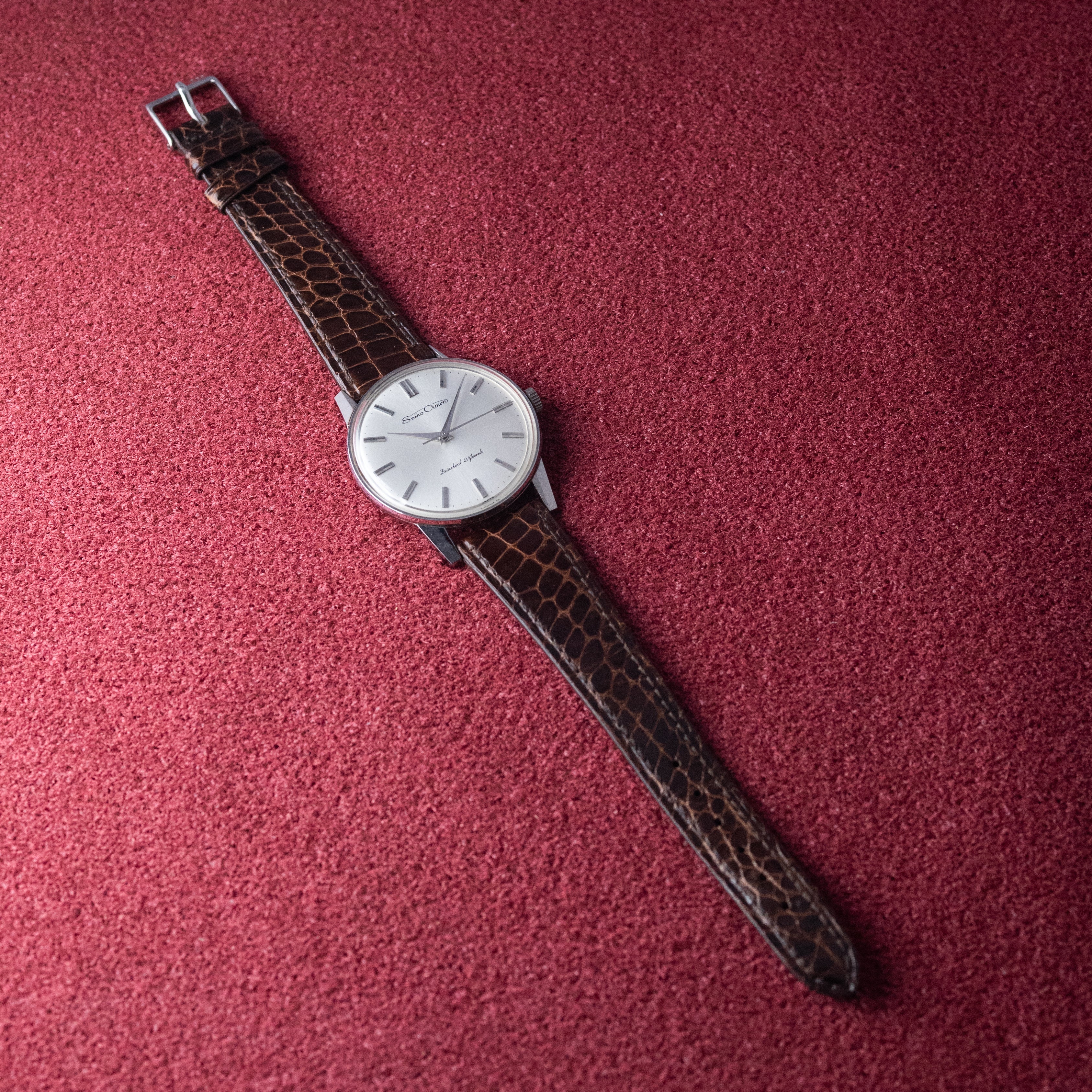 超希少 非売品 1965年製 時計技能士検定用 セイコークラウン 手巻き腕時計 希少 1965年製 グランドセイコー 43999 アンティーク・獅子