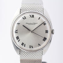 画像をギャラリービューアに読み込む, IWC 1973年製 ローマンダイヤル Cal.403 純正メッシュブレス
