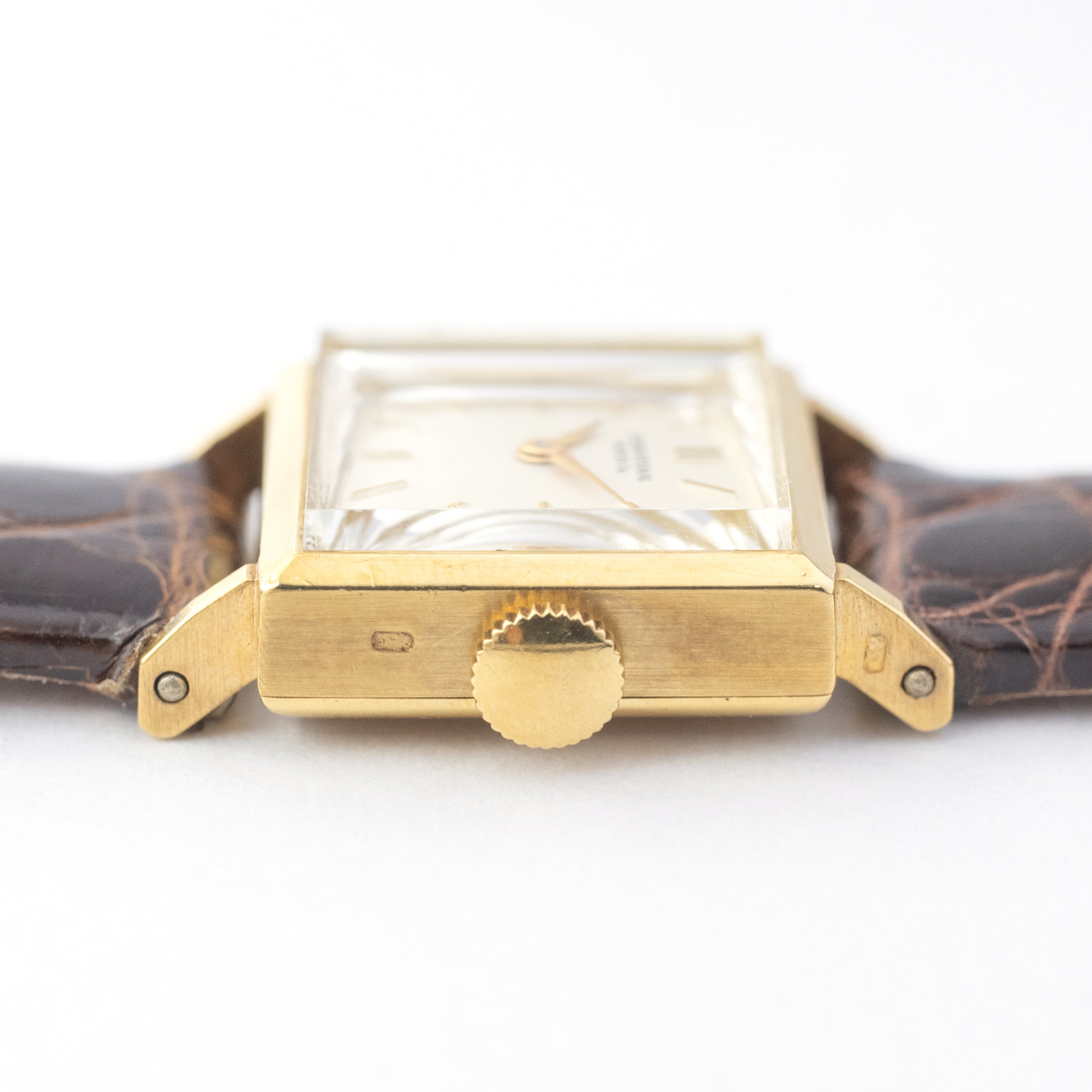 IWC レディース 角型 18金無垢 スピアーハンド 1960年製 オールドインター