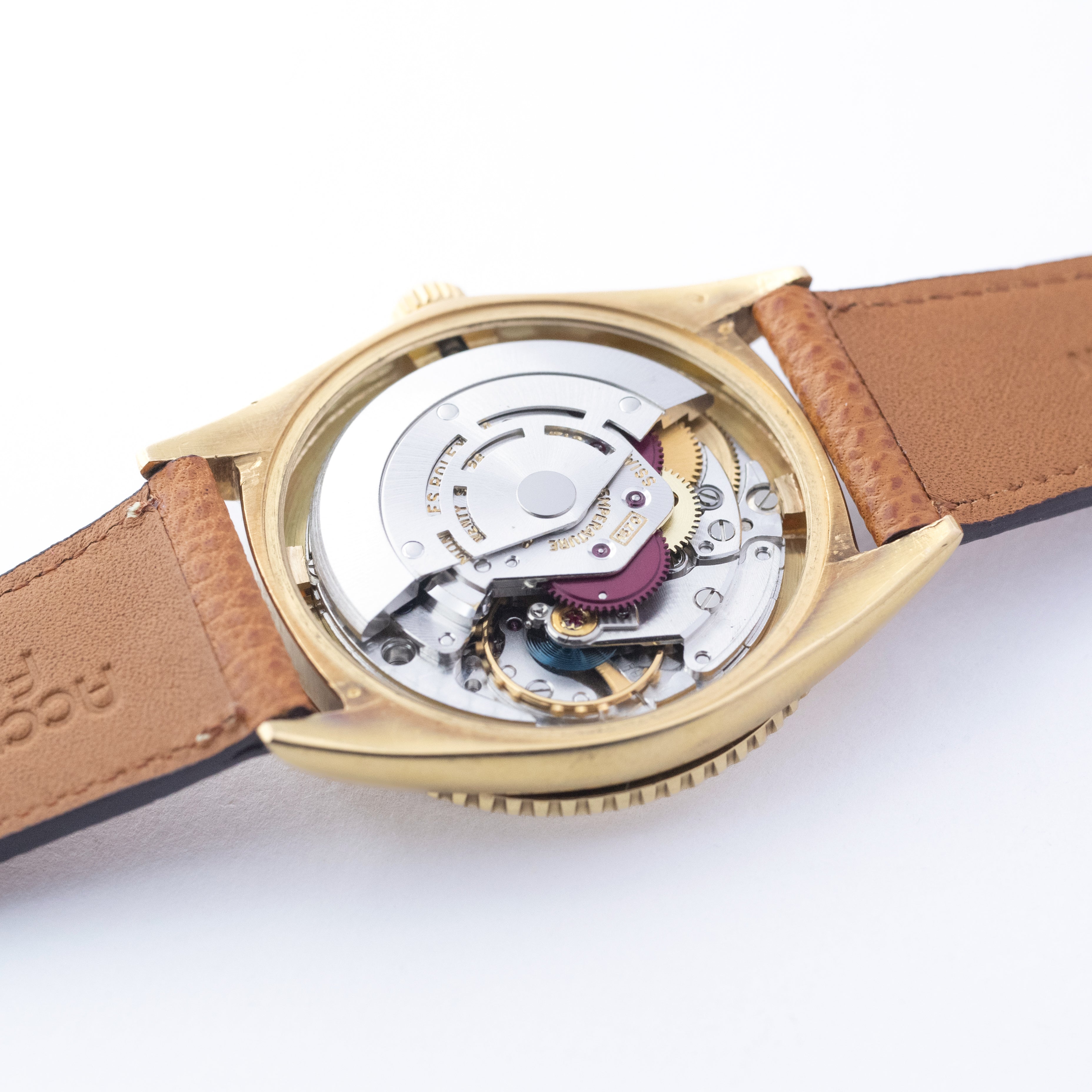 ロレックス 18金無垢サンダーバード 1965年製 Ref.1625 グレーダイヤル