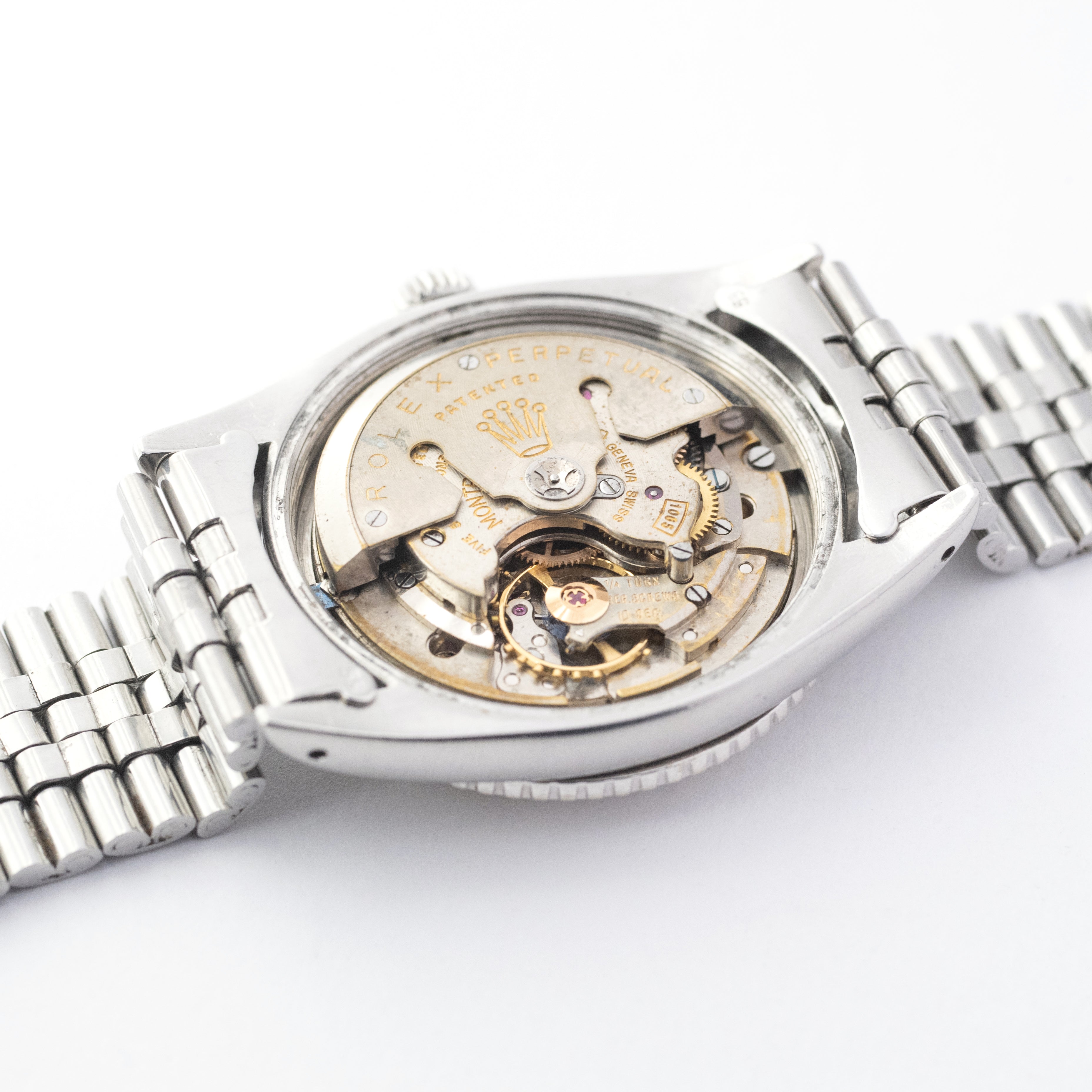 ロレックス サンダーバード 1958年製 Ref.6609 WGベゼル赤黒カレンダー