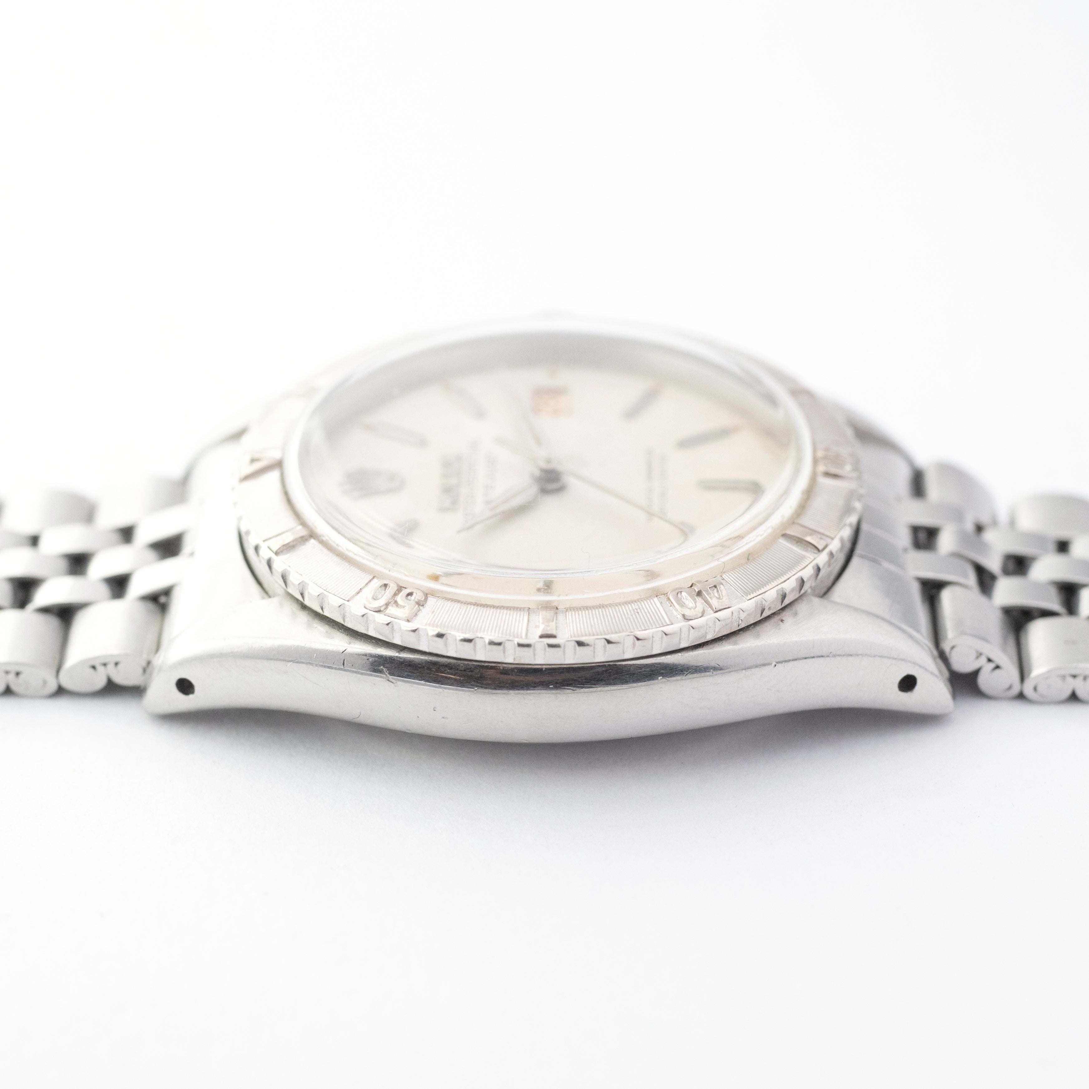 ロレックス サンダーバード 1958年製 Ref.6609 WGベゼル赤黒カレンダー