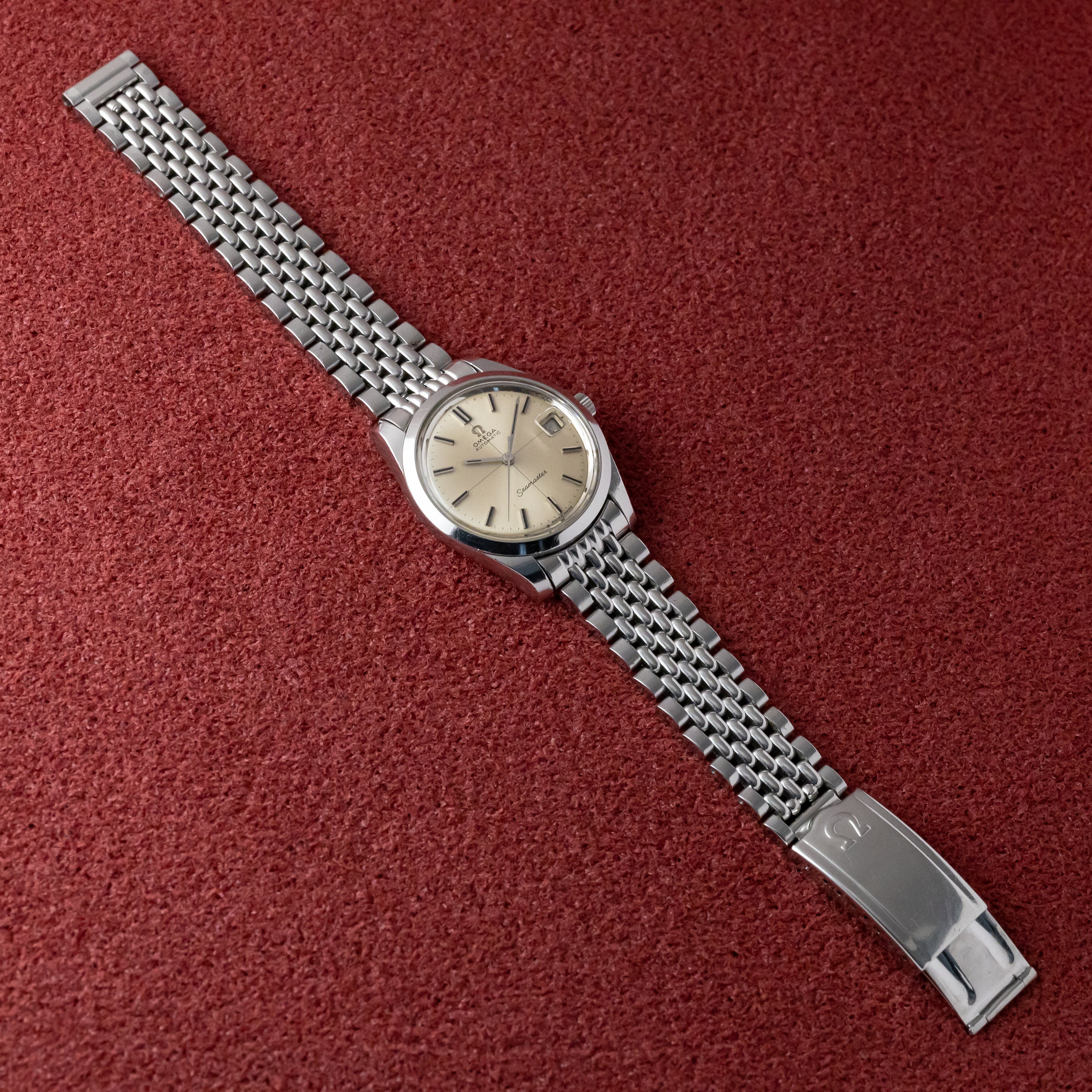 オメガ シーマスター 1968年製 Ref.166.010 ブレス付き