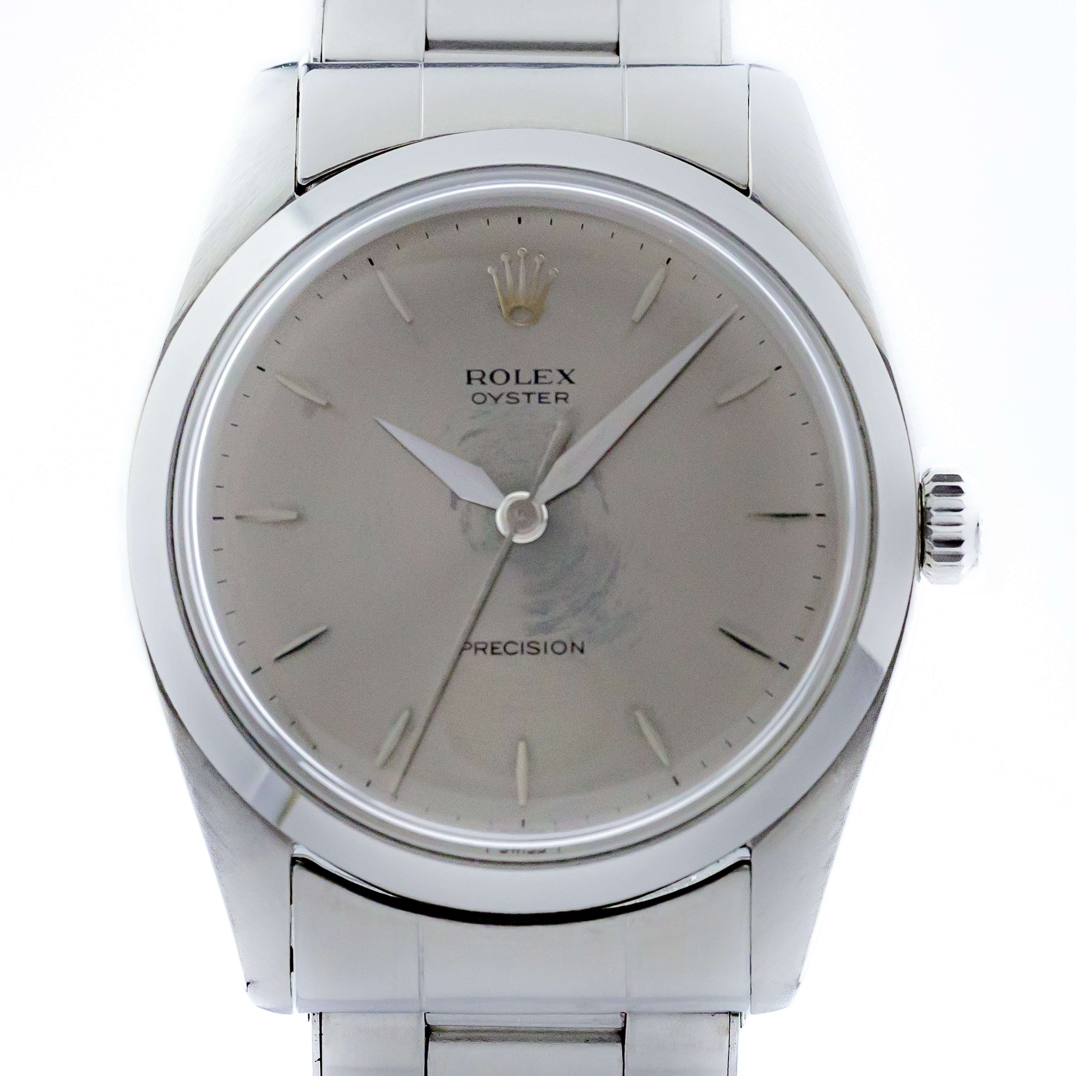 ロレックス オイスター 1964年製 ビッグケース 手巻き Ref.6424 グレーダイヤル