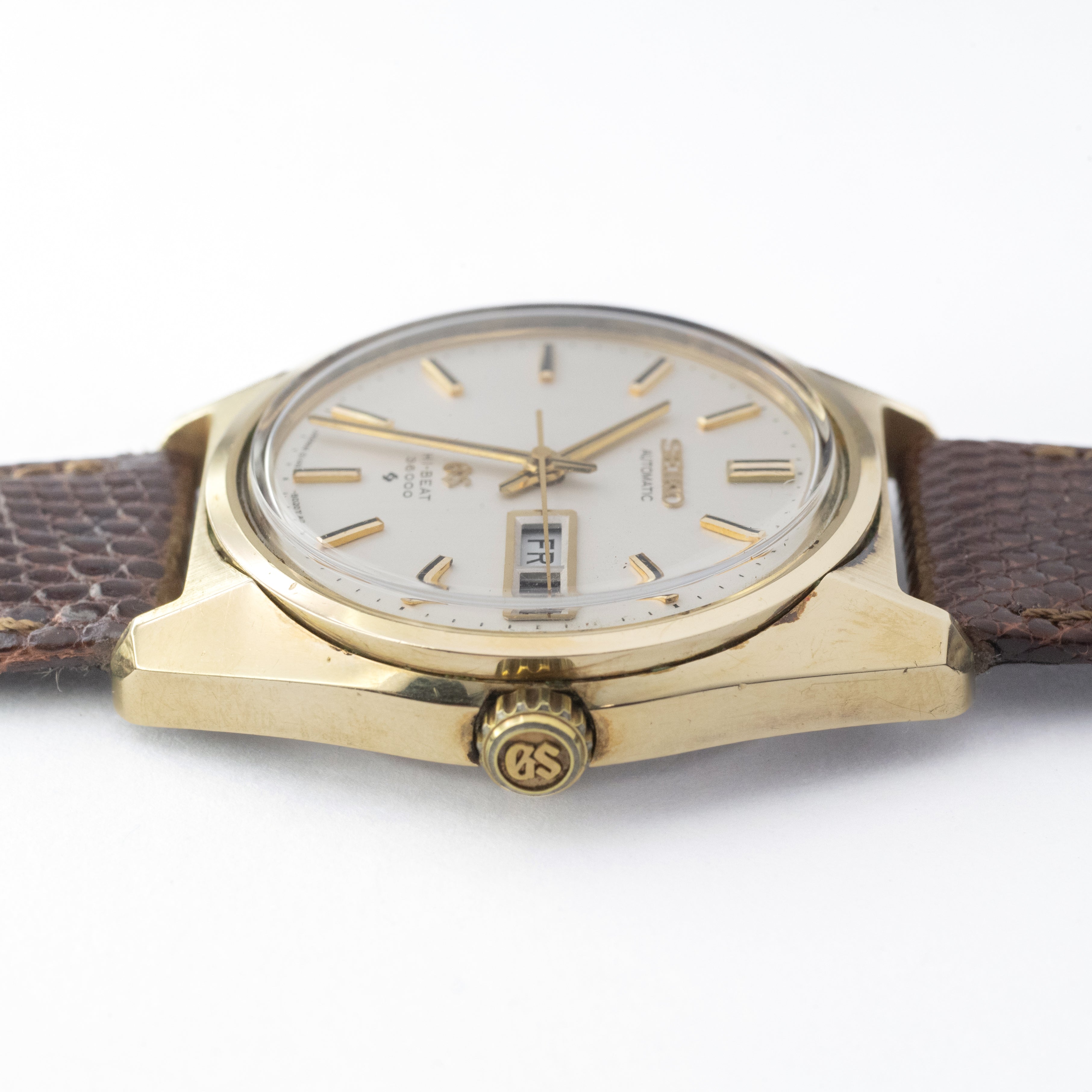 グランドセイコー 1968年製 Ref.6146-8000 希少CAPゴールドケース 36000振動 61GS