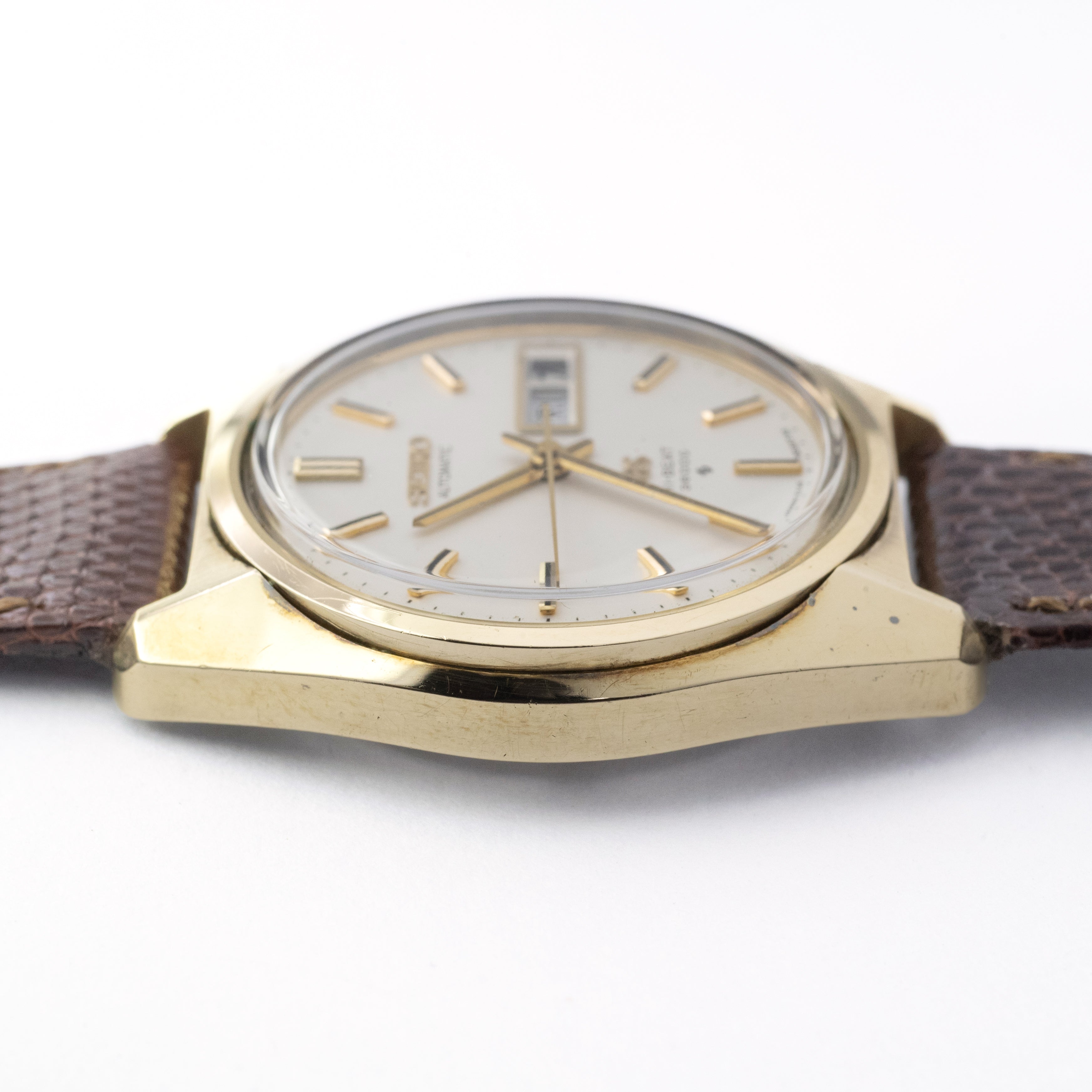 グランドセイコー 1968年製 Ref.6146-8000 希少CAPゴールドケース 36000振動 61GS