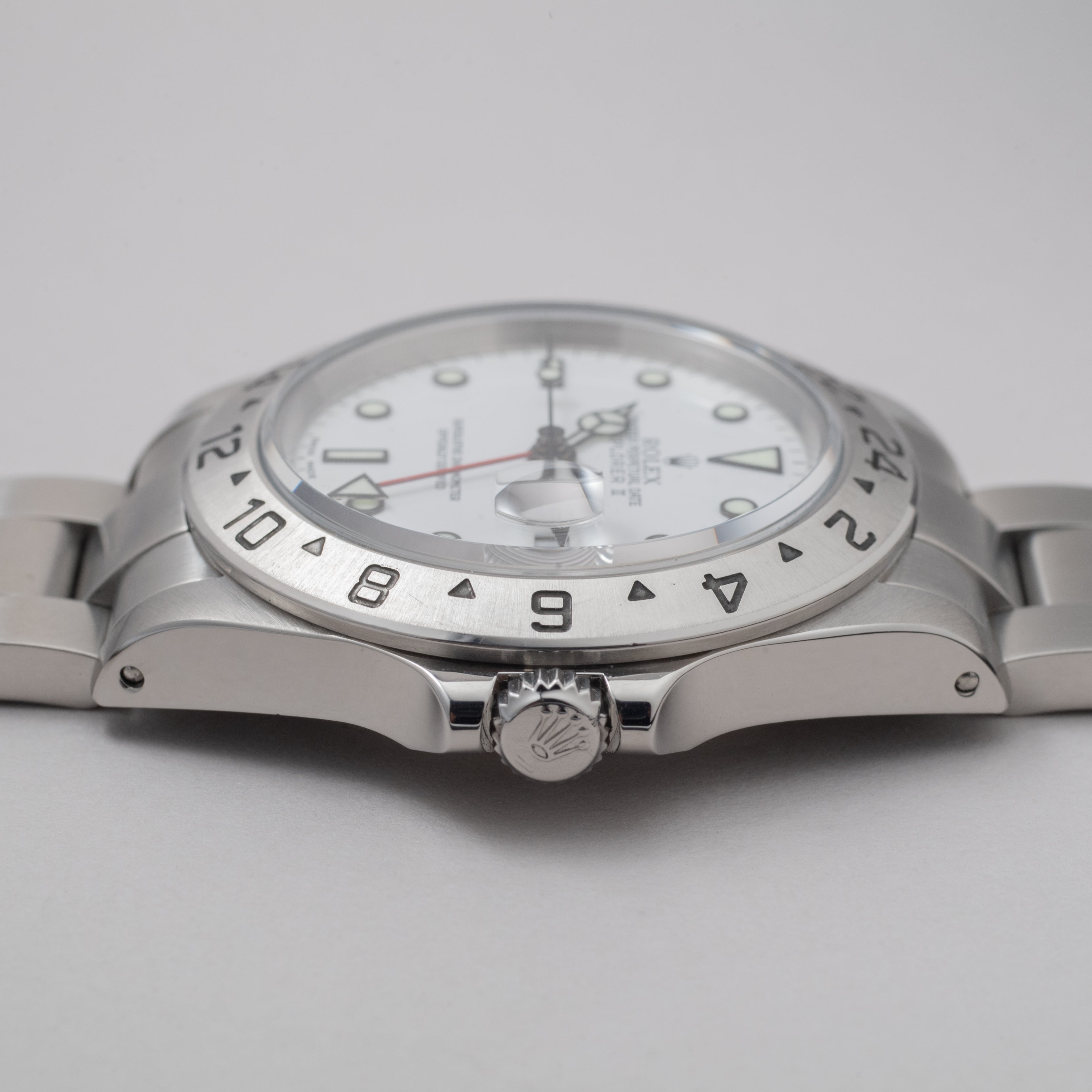 新作通販ロレックス　エクスプローラー２用　白文字盤　ホワイトダイヤル 時計