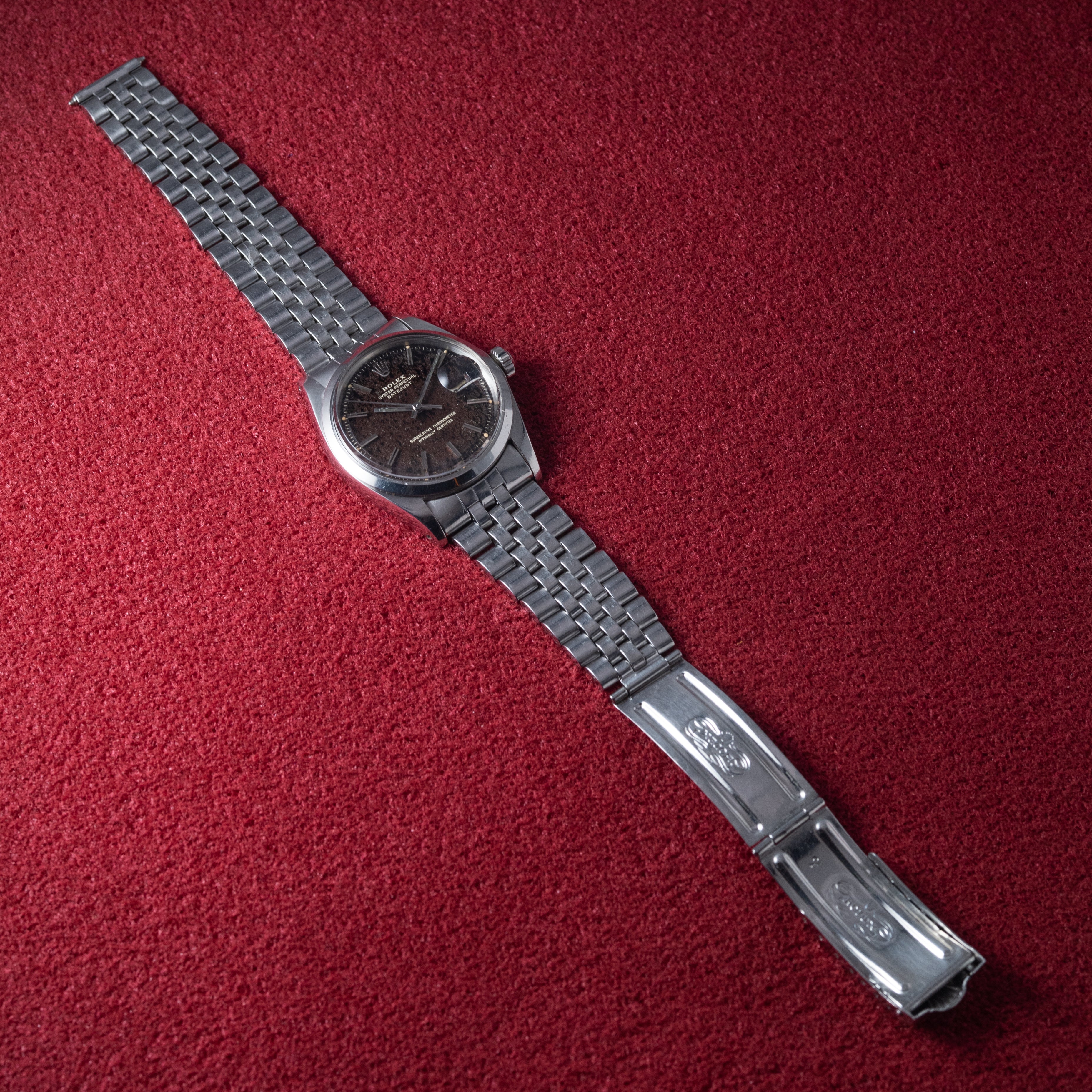 ロレックス デイトジャスト 1969年製 ブラウンミラー Ref.1600