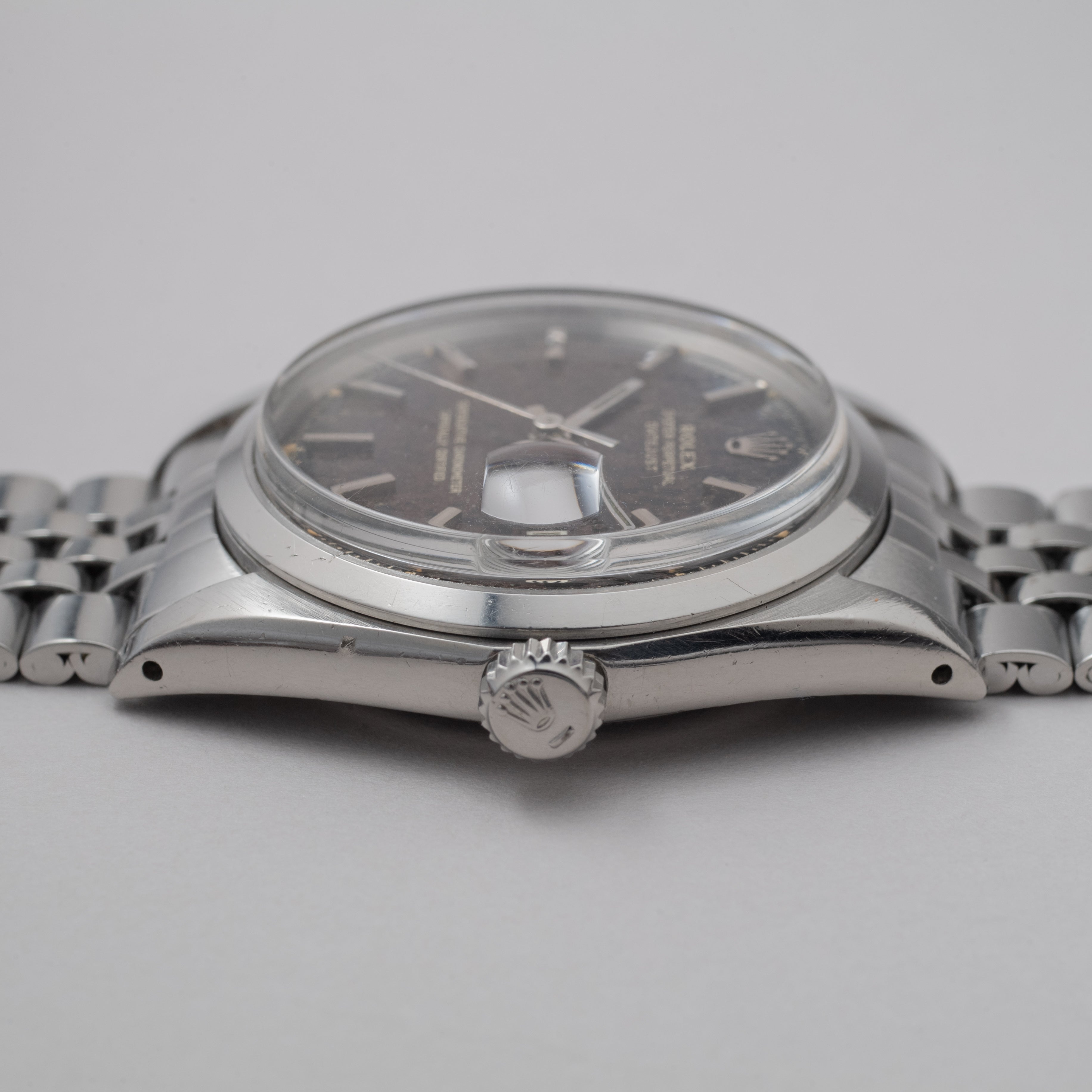 ロレックス デイトジャスト 1969年製 ブラウンミラー Ref.1600